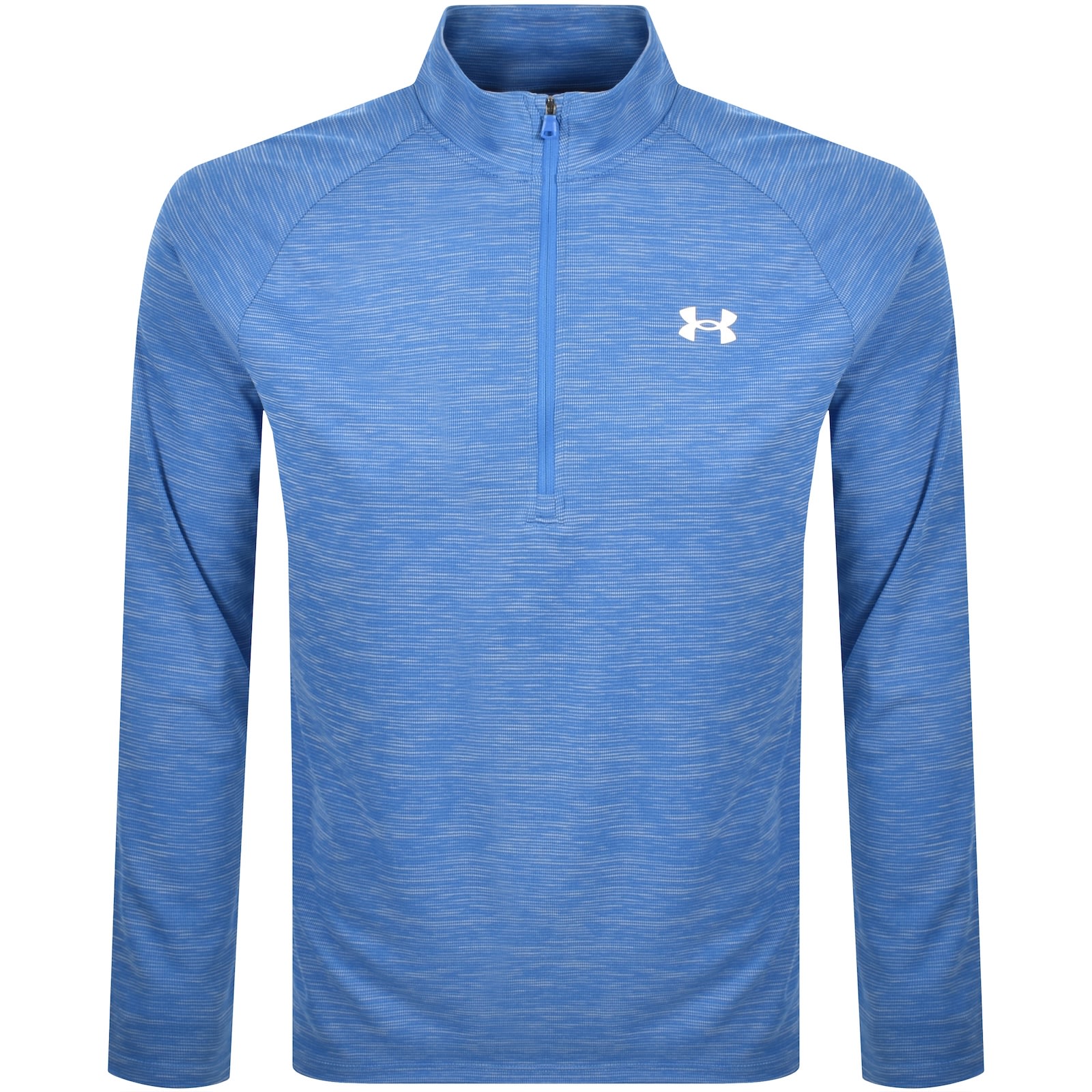Under Armour Tech Half Zip Sweatshirt Blue In Blue