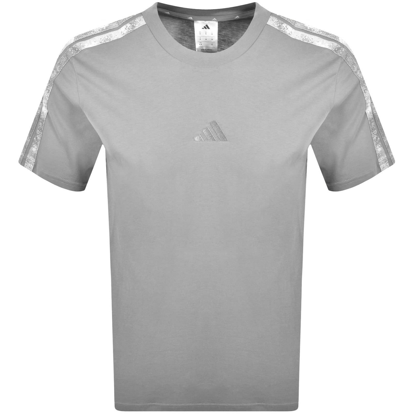 Adidas Sportswear Logo T Shirt Grey In Gray