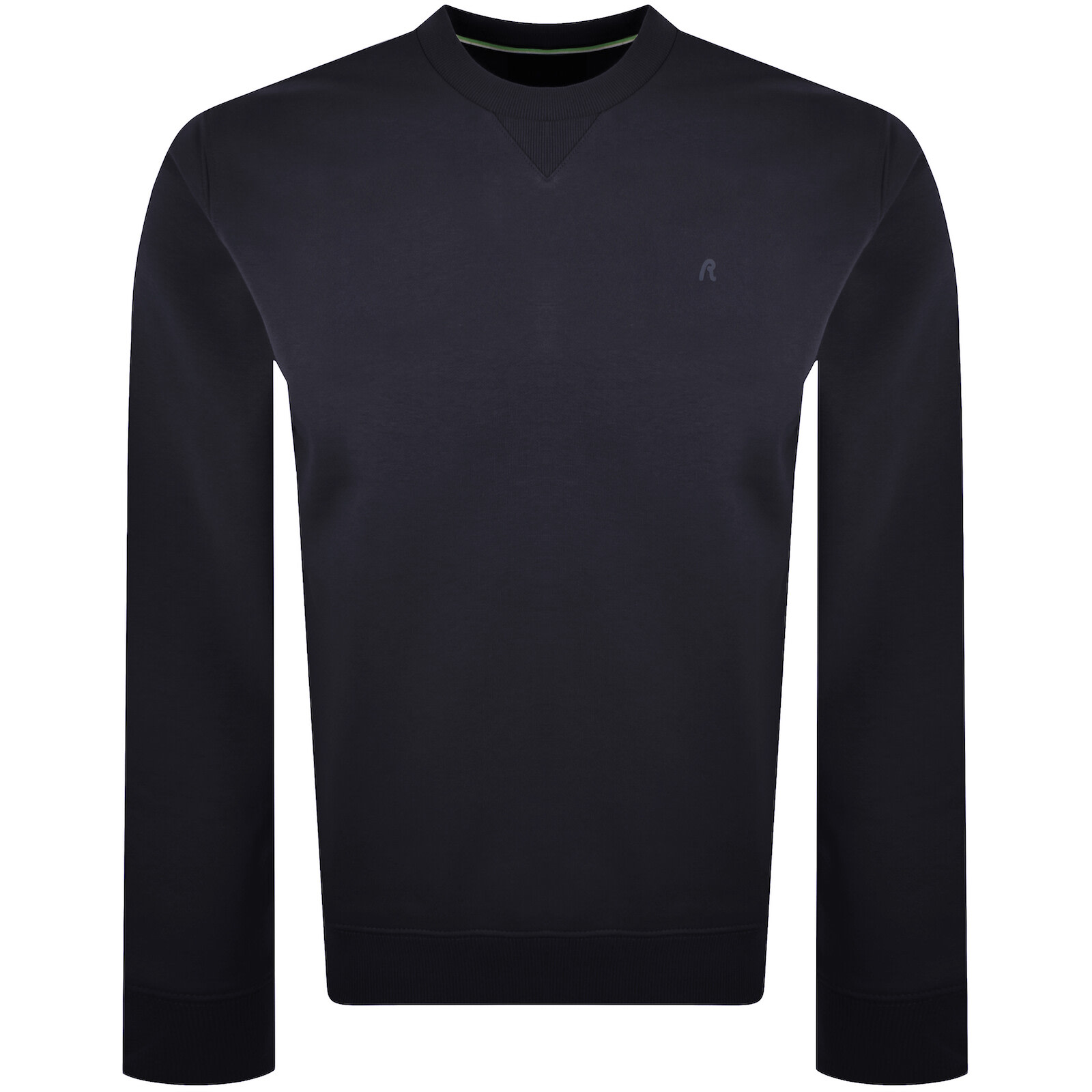 Replay Crew Neck Sweatshirt Navy In Blue