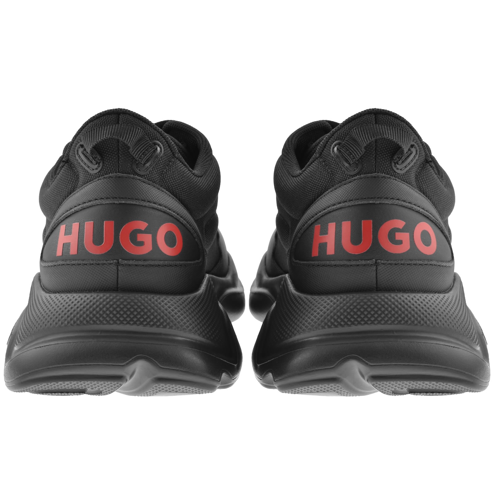 Hugo Boss Hugo Leon Runner Trainers Black In Black