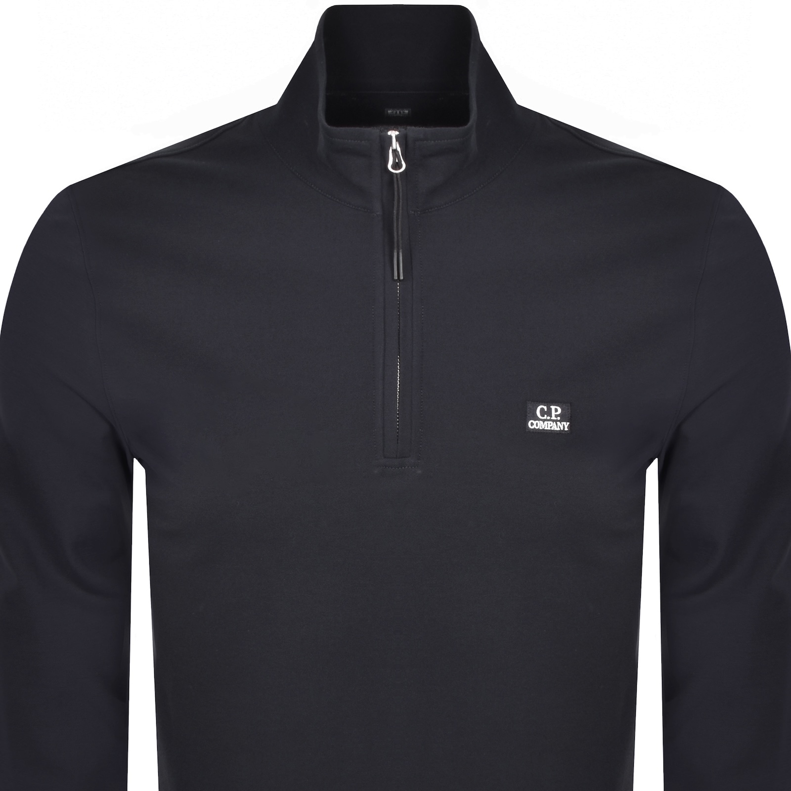 C.p. Company Cp Company Half Zip Polo Navy In Blue