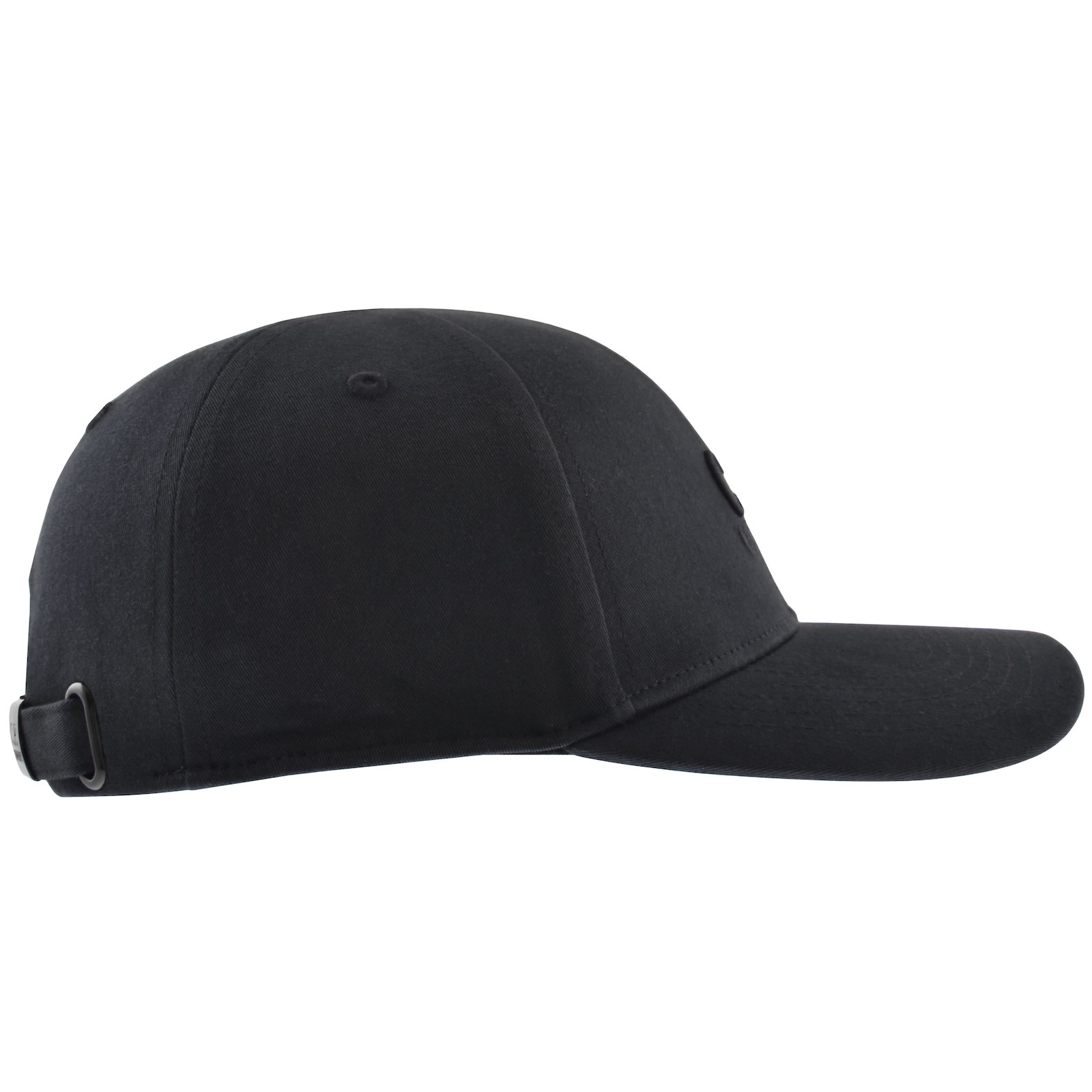 C.p. Company Cp Company Company Goggle Curved Peak Baseball Cap In Black