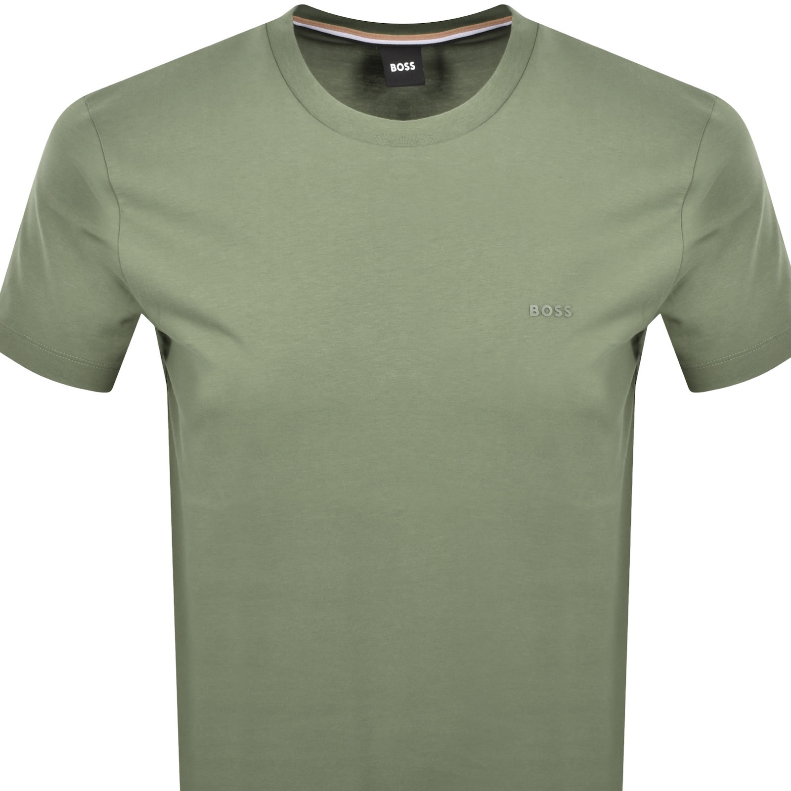 Hugo Boss Boss Thompson 01 T Shirt Medium Green In Green