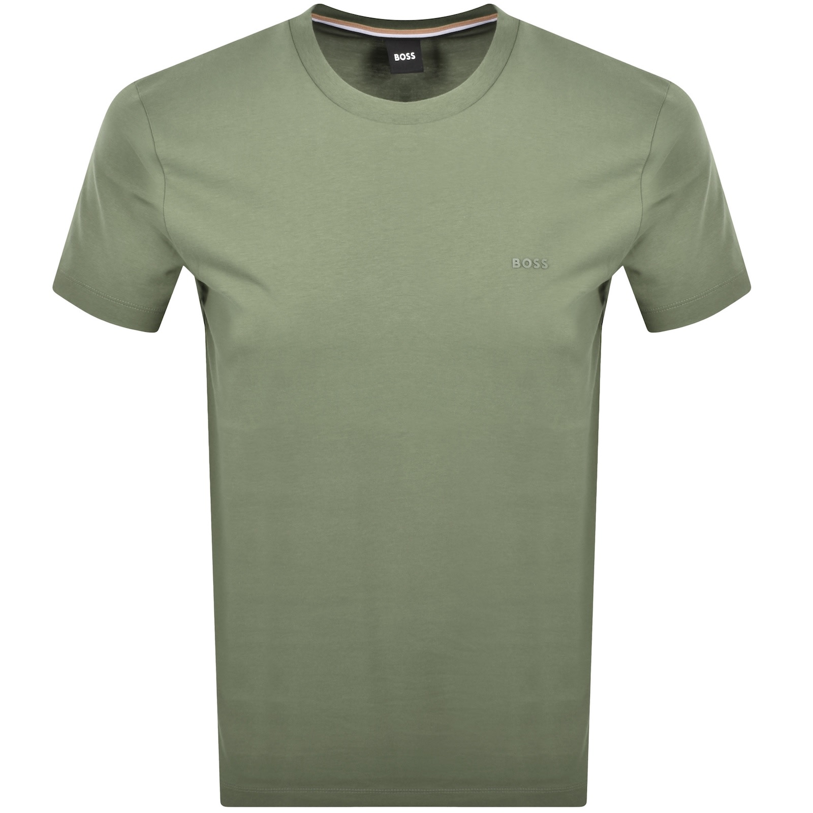 Hugo Boss Boss Thompson 01 T Shirt Medium Green In Green