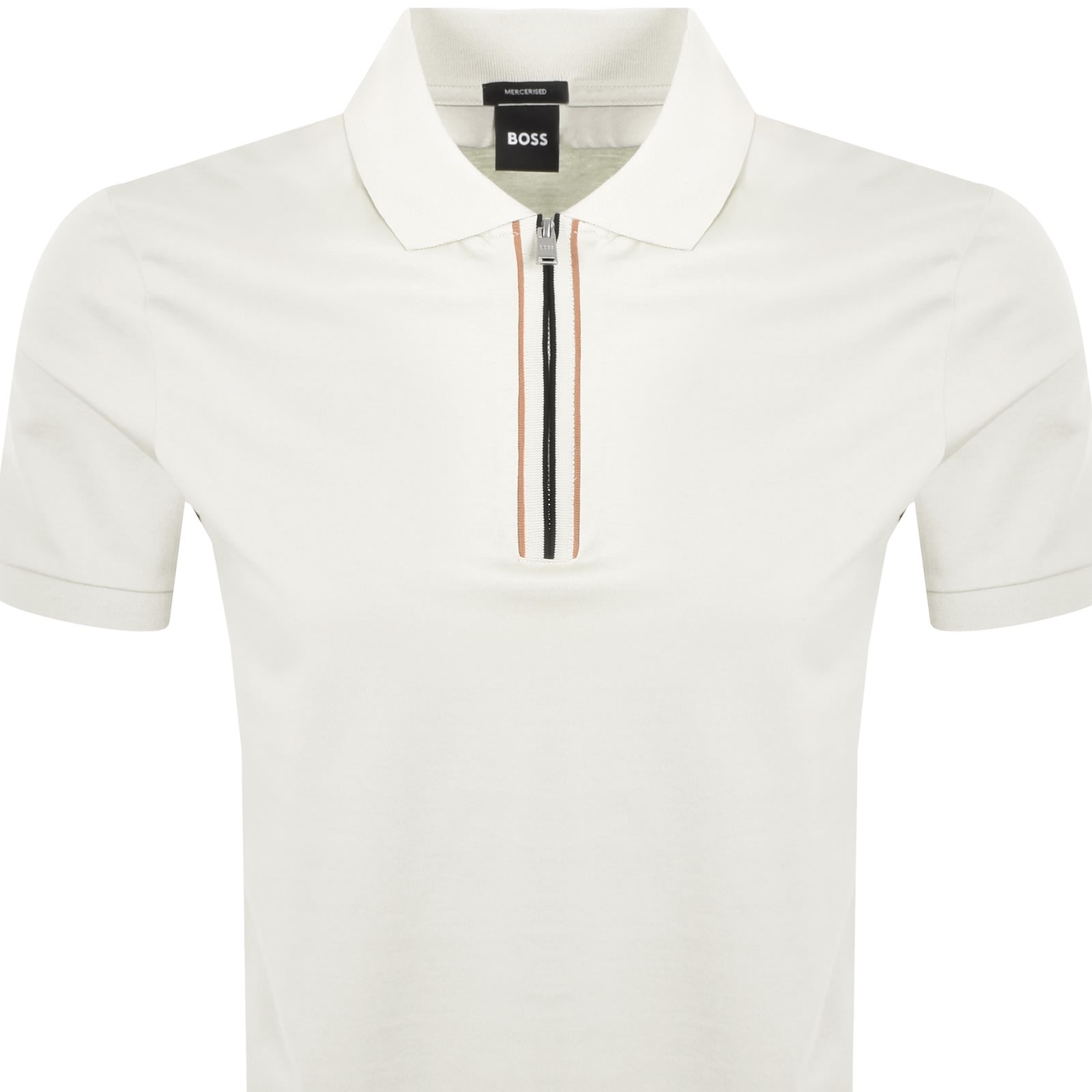 Hugo Boss Boss H Paras 65 Polo T Shirt Light Beige In Sand