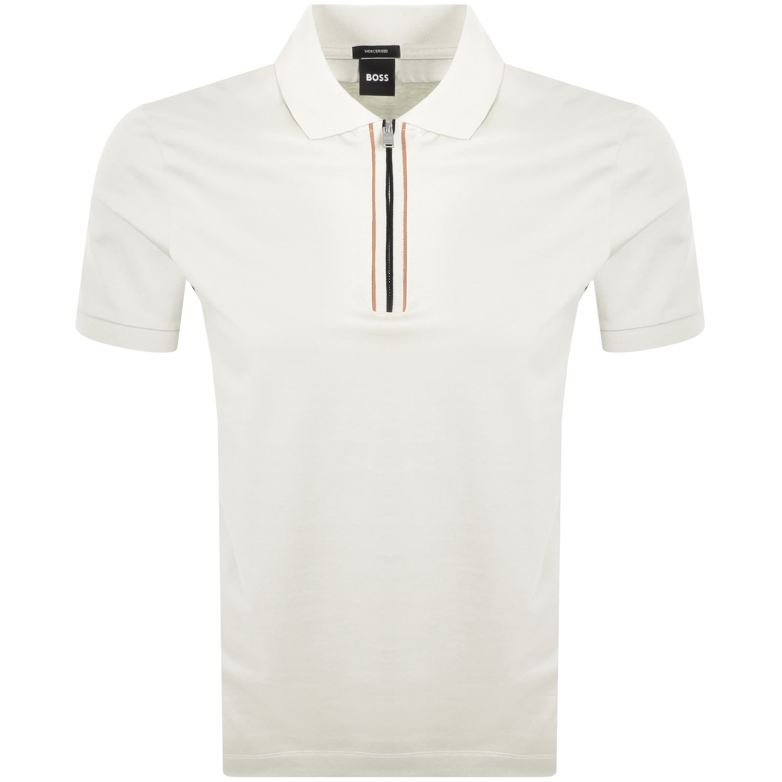 Hugo Boss Boss H Paras 65 Polo T Shirt Light Beige In Sand