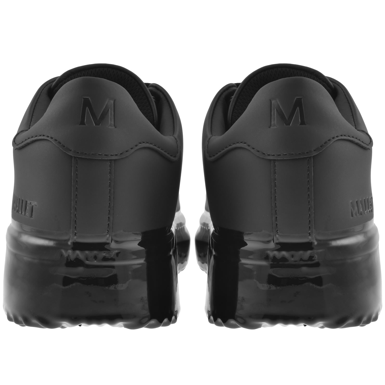 Mallet Grftr Lite Trainers Black Out Dip In Black