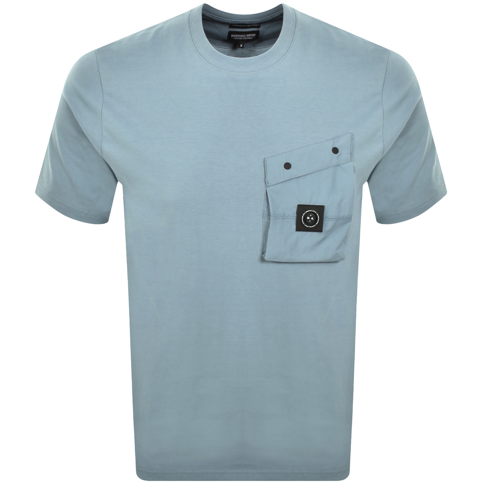Marshall Artist Proccera T Shirt Steel Blue In Blue