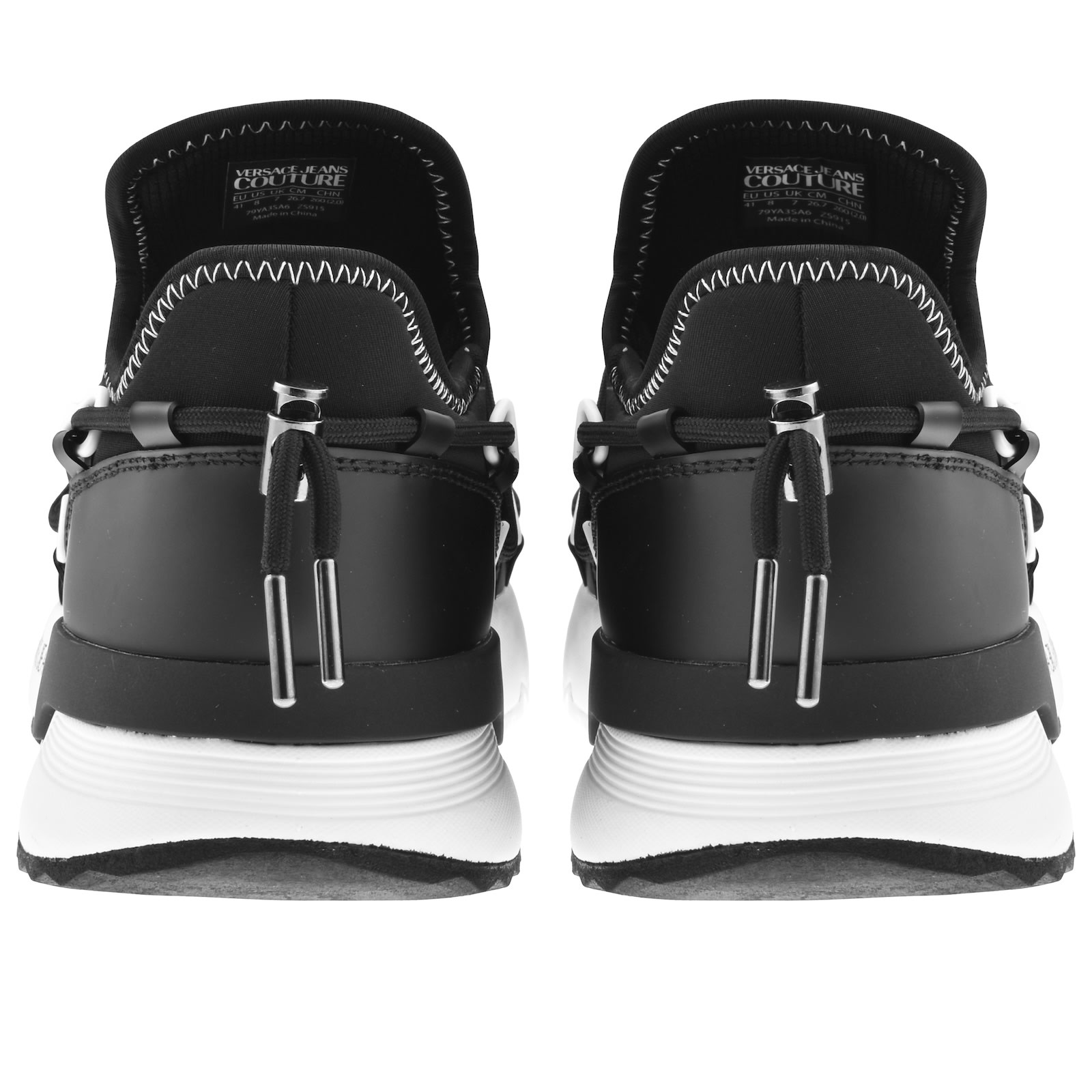 Versace Jeans Couture Dynamic Sa6 Trainers Black In Black