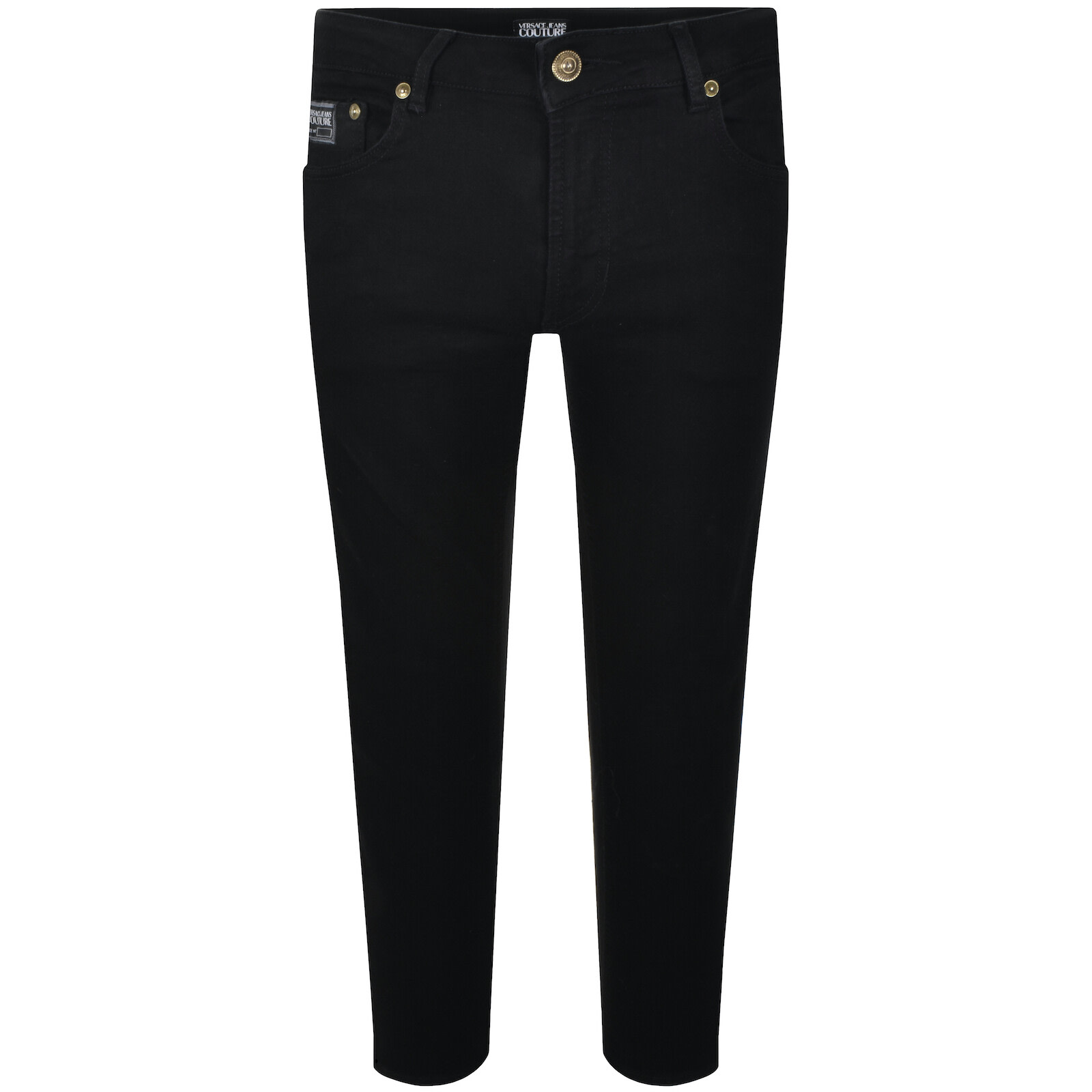 Versace Jeans Couture Dundee Narrow Jeans Black In Black