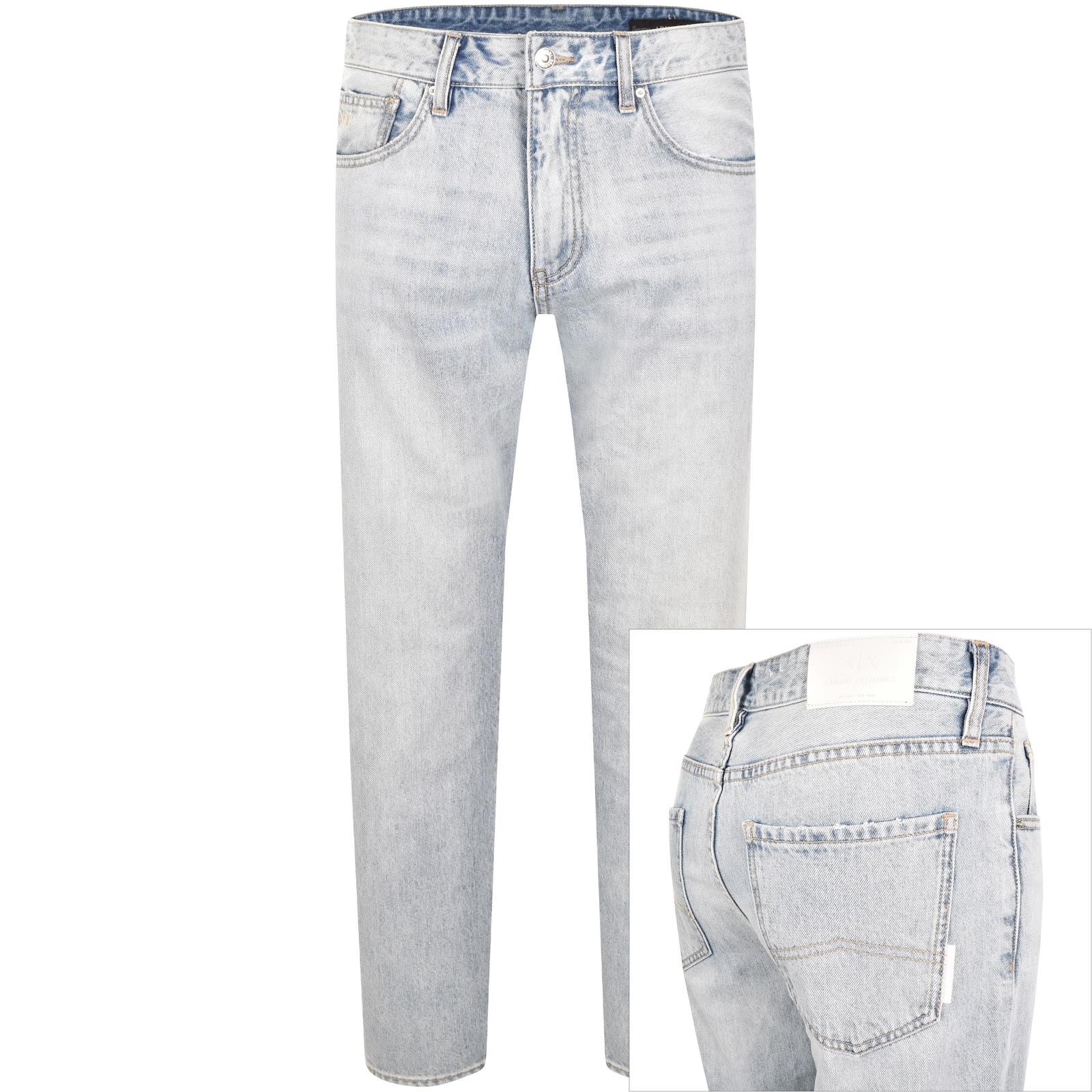 Armani Exchange J13 Slim Fit Jeans Blue In Blue
