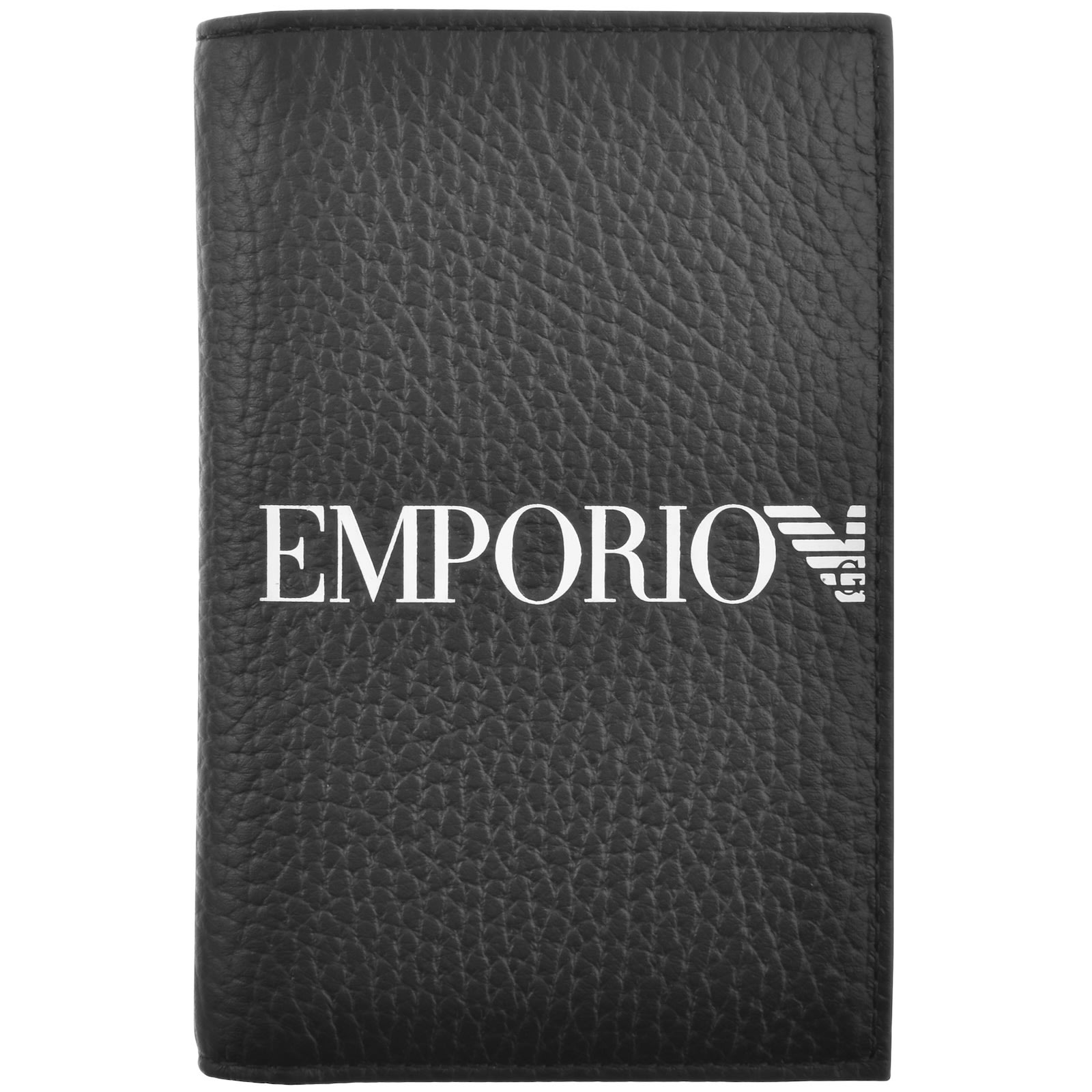 Armani Collezioni Emporio Armani Card Holder Gift Set Black In Black