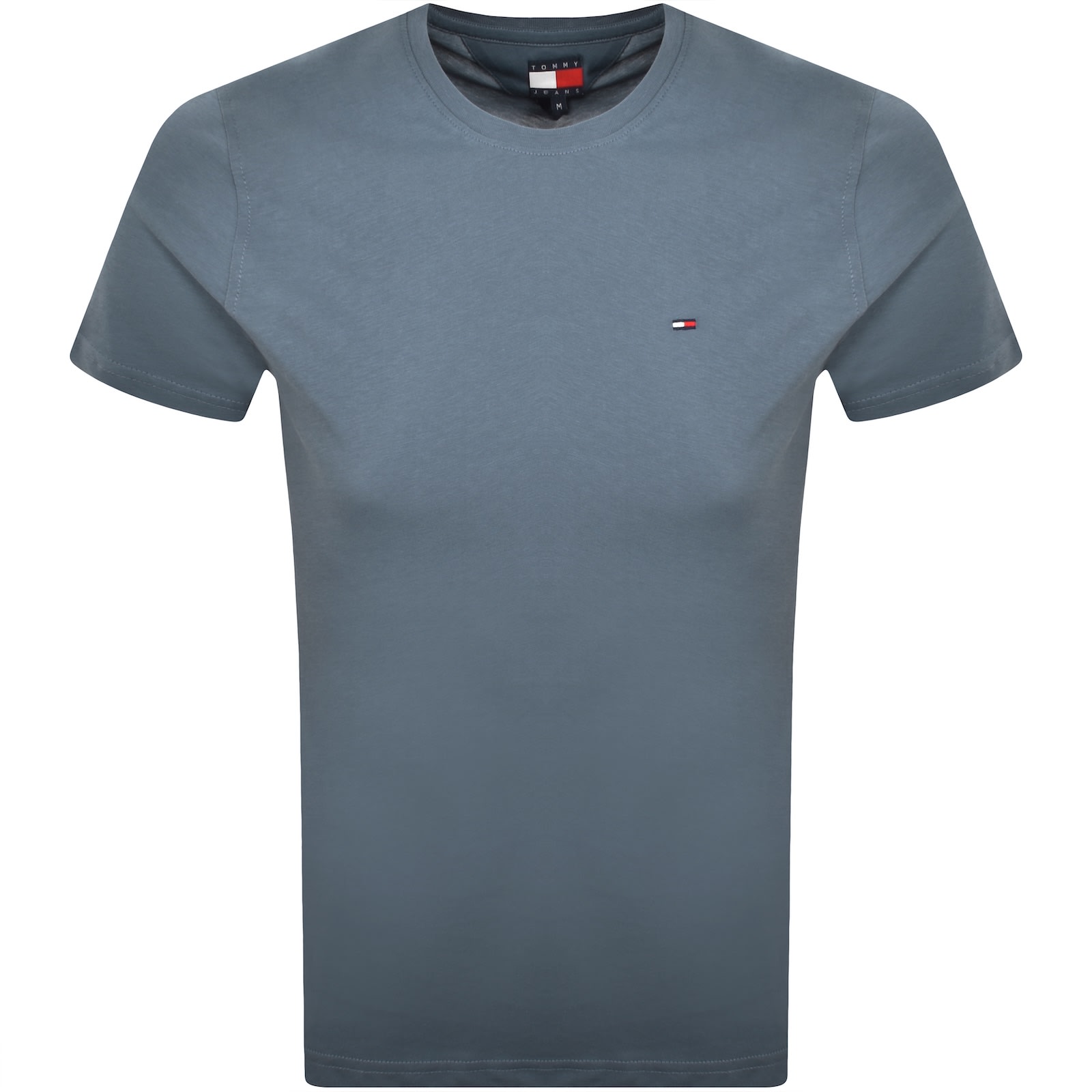 Tommy Jeans Slim Jersey T Shirt Blue In Blue