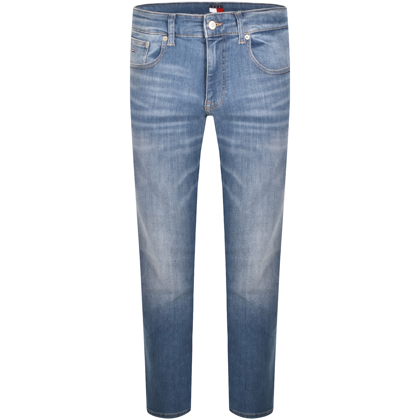 Tommy Jeans Scanton Slim Fit Jeans Mid Blue In Blue