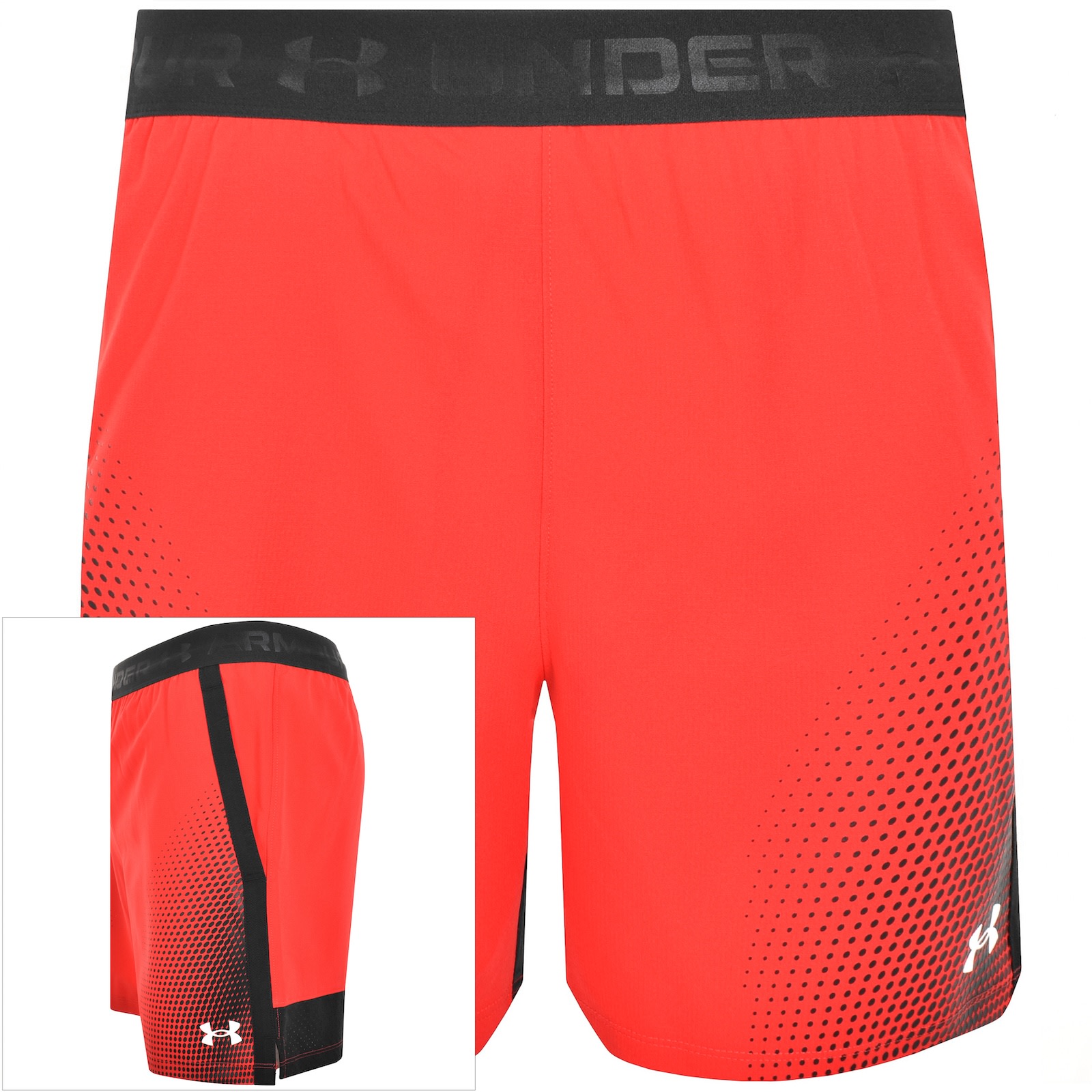 Under Armour Vanish Graphic Shorts Red In Red
