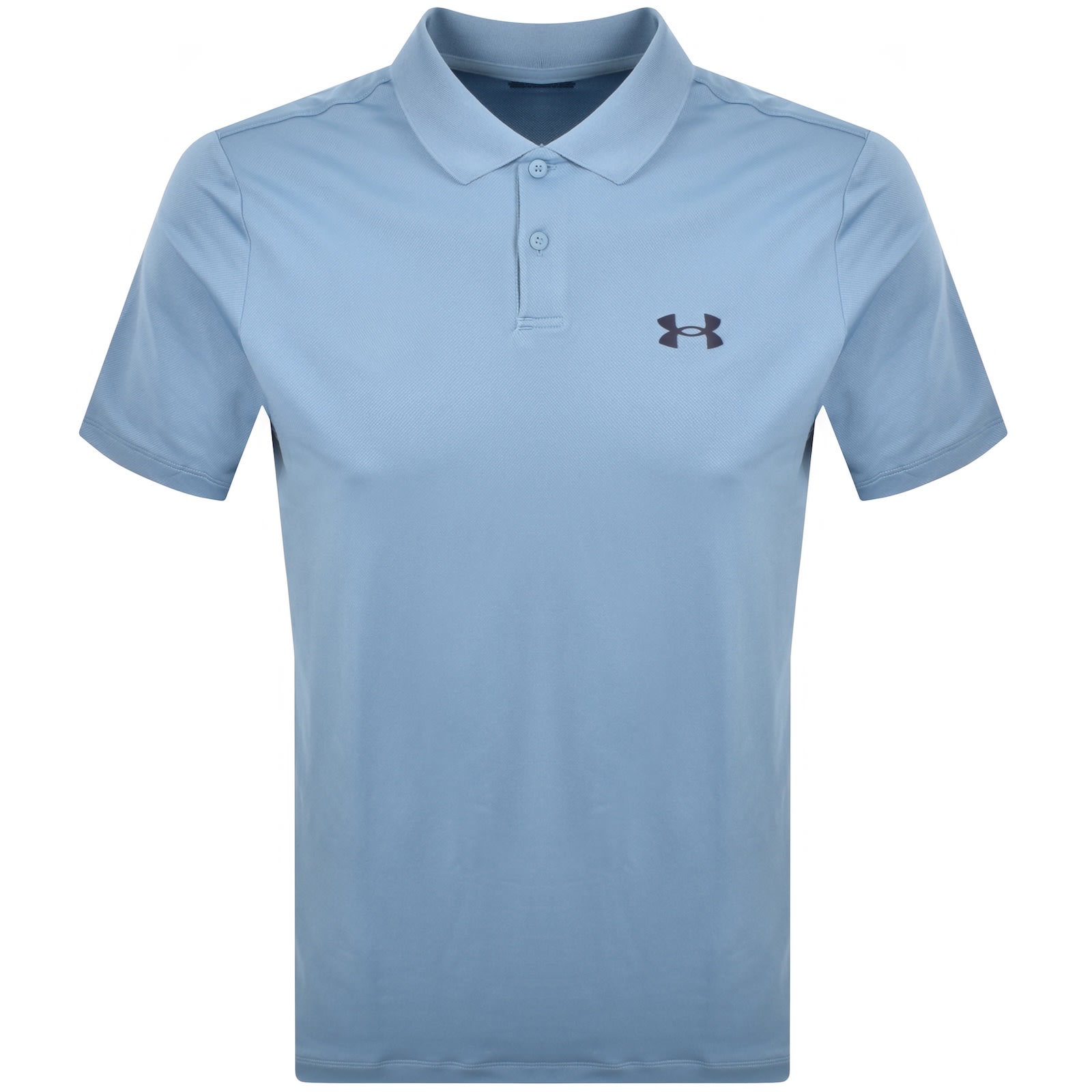Under Armour Matchplay Polo Blue Smoke In Blue