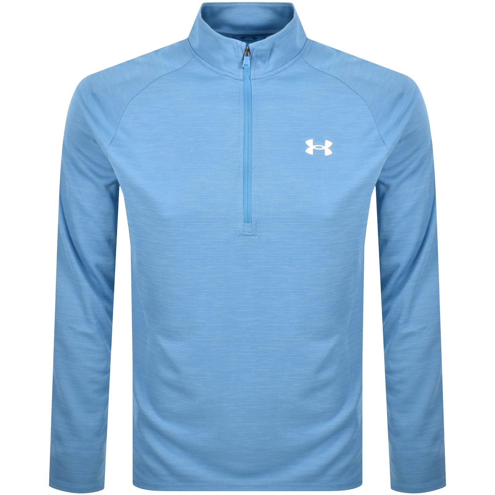 Under Armour Tech Half Zip Sweatshirt Blue In Blue