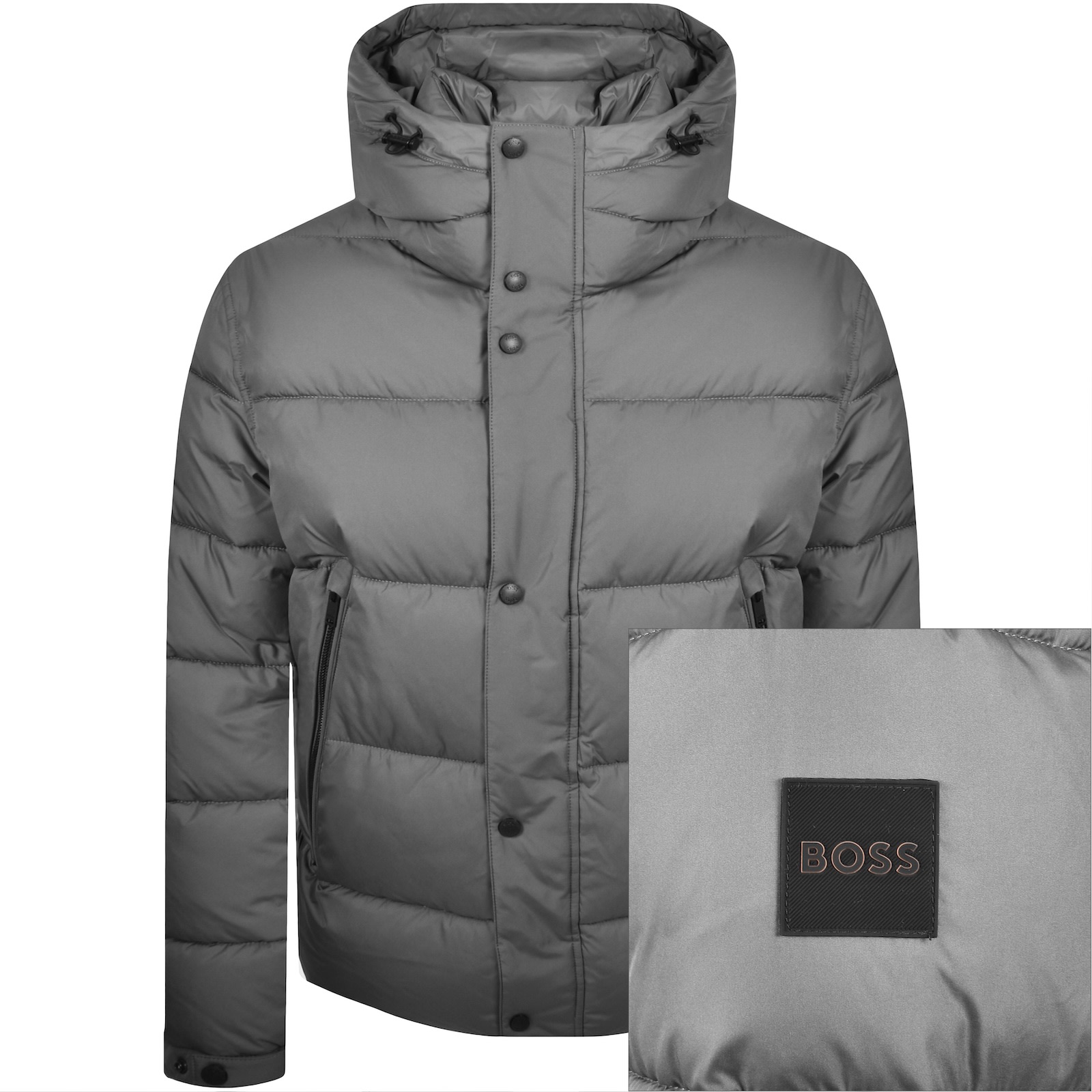 Boss Casual Boss Omaris Jacket Grey In Black