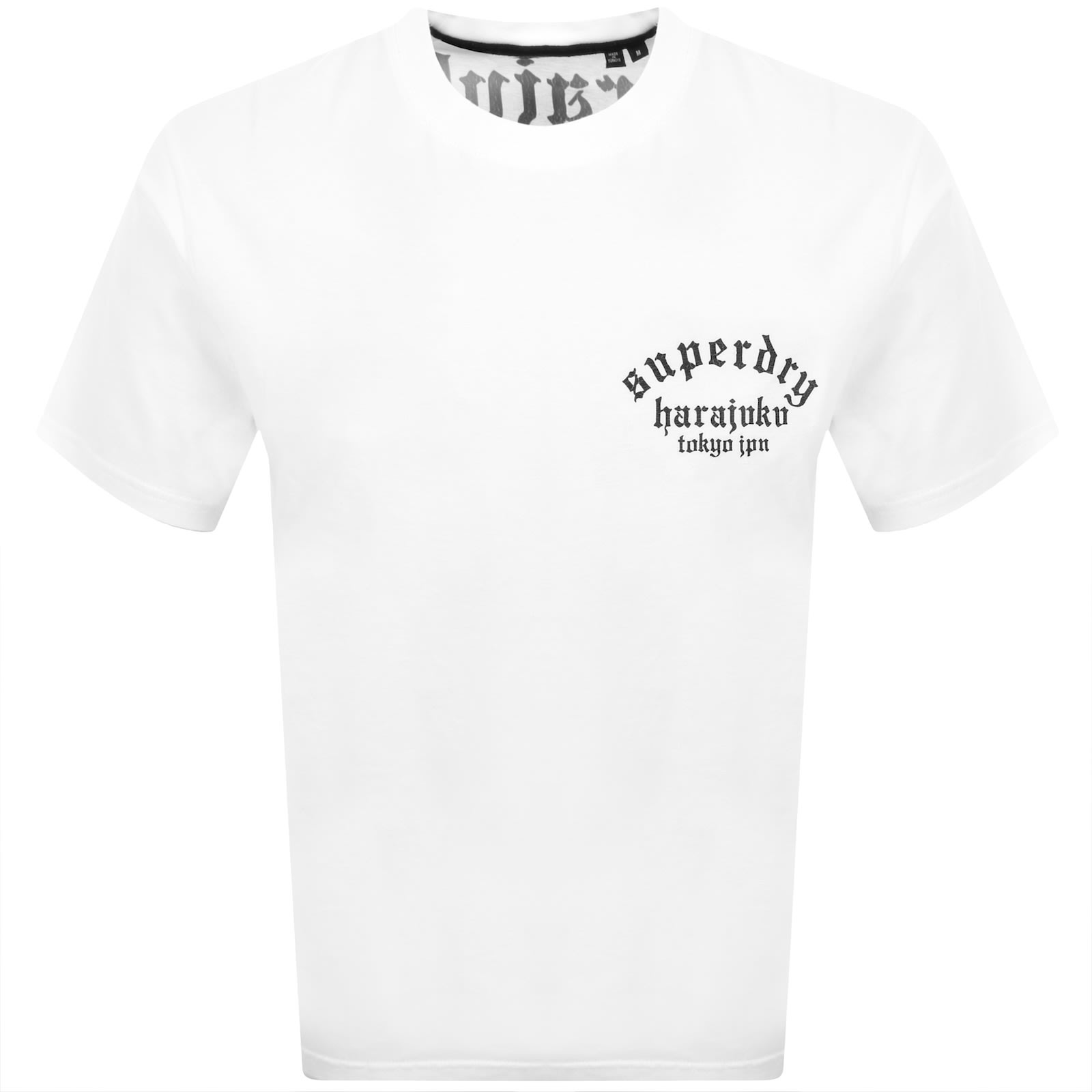 Superdry Neo Trad Tattoo T Shirt White In White