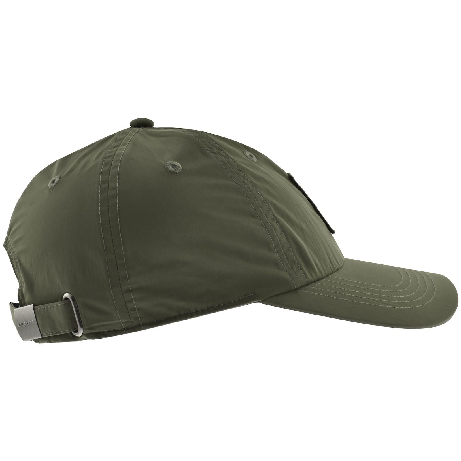 Belstaff Ripple Shell Cap True Olive Green In Green