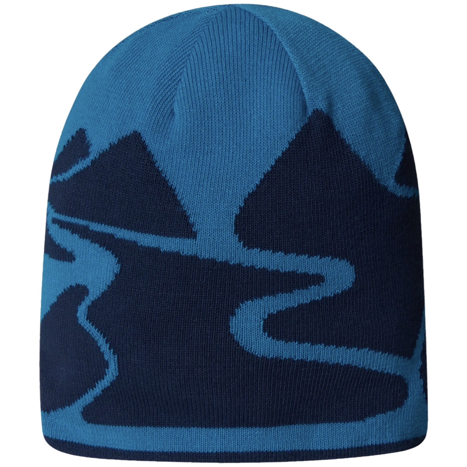 The North Face Reversible Highline Beanie Navy In Blue