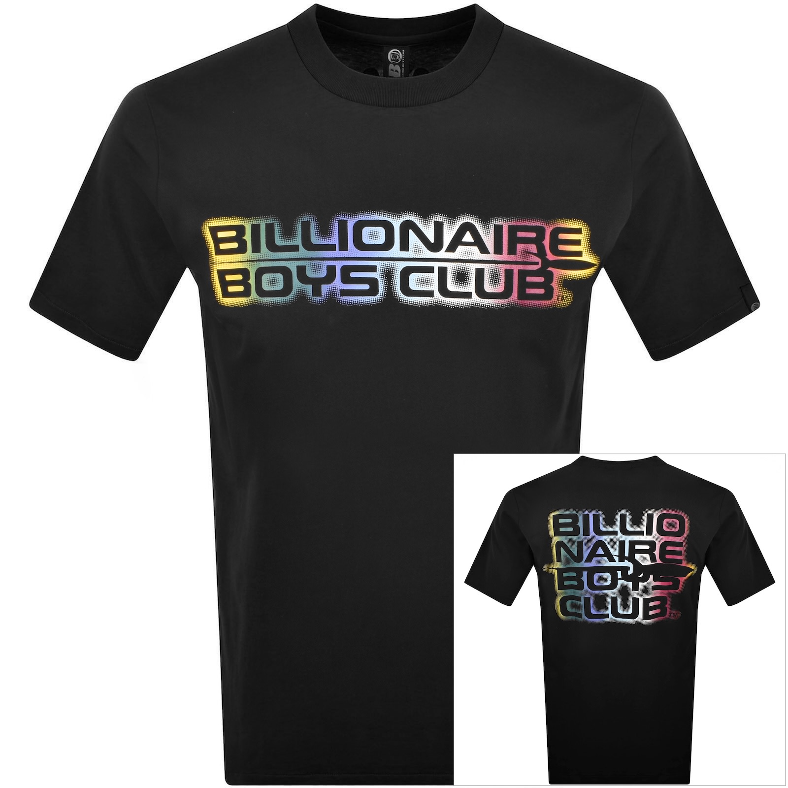 Billionaire Boys Club Rocket Logo T Shirt Black In Black