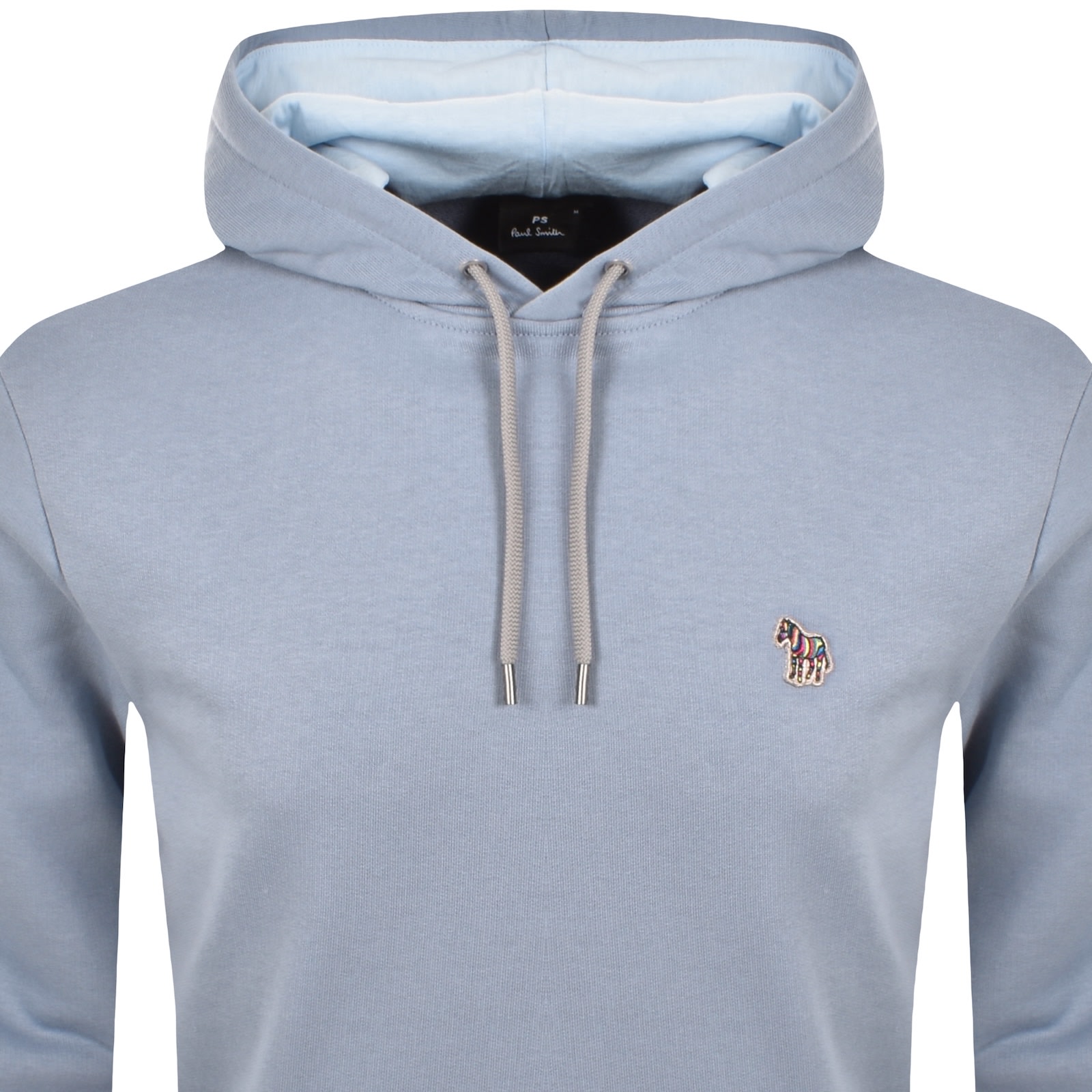 Paul Smith Pullover Zebra Hoodie Blue In Blue