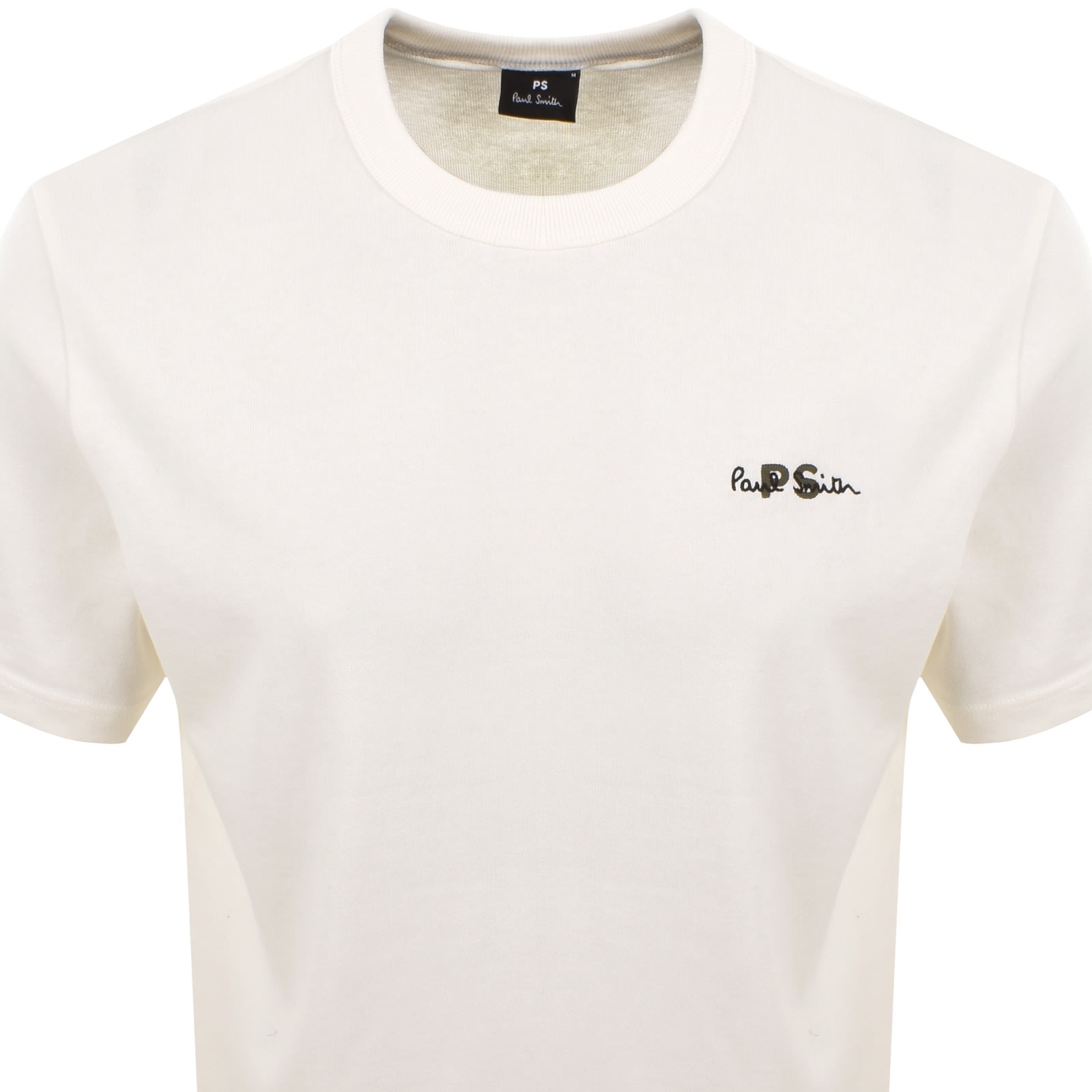 Paul Smith Heavyweight T Shirt Off White In White
