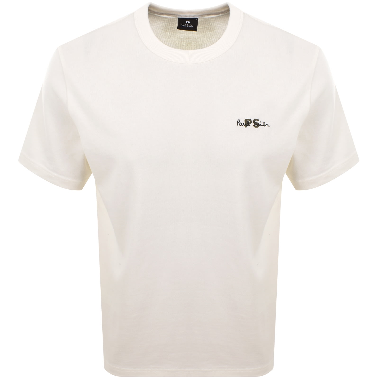 Paul Smith Heavyweight T Shirt Off White In White