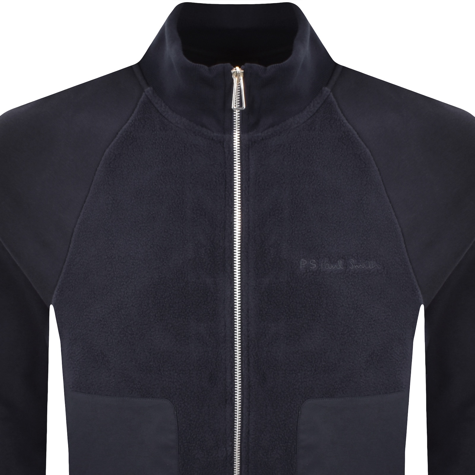 Paul Smith Full Zip Sweatshirt Navy In Blue