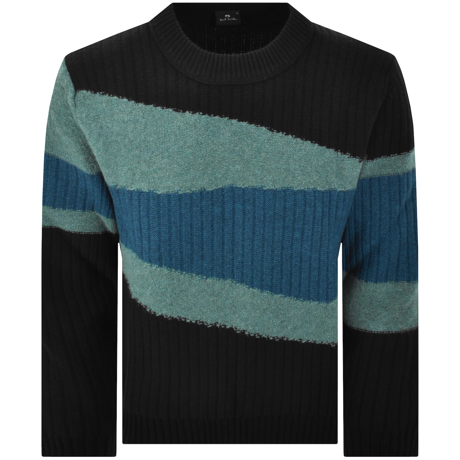 Paul Smith Knit Jumper Black In Multi
