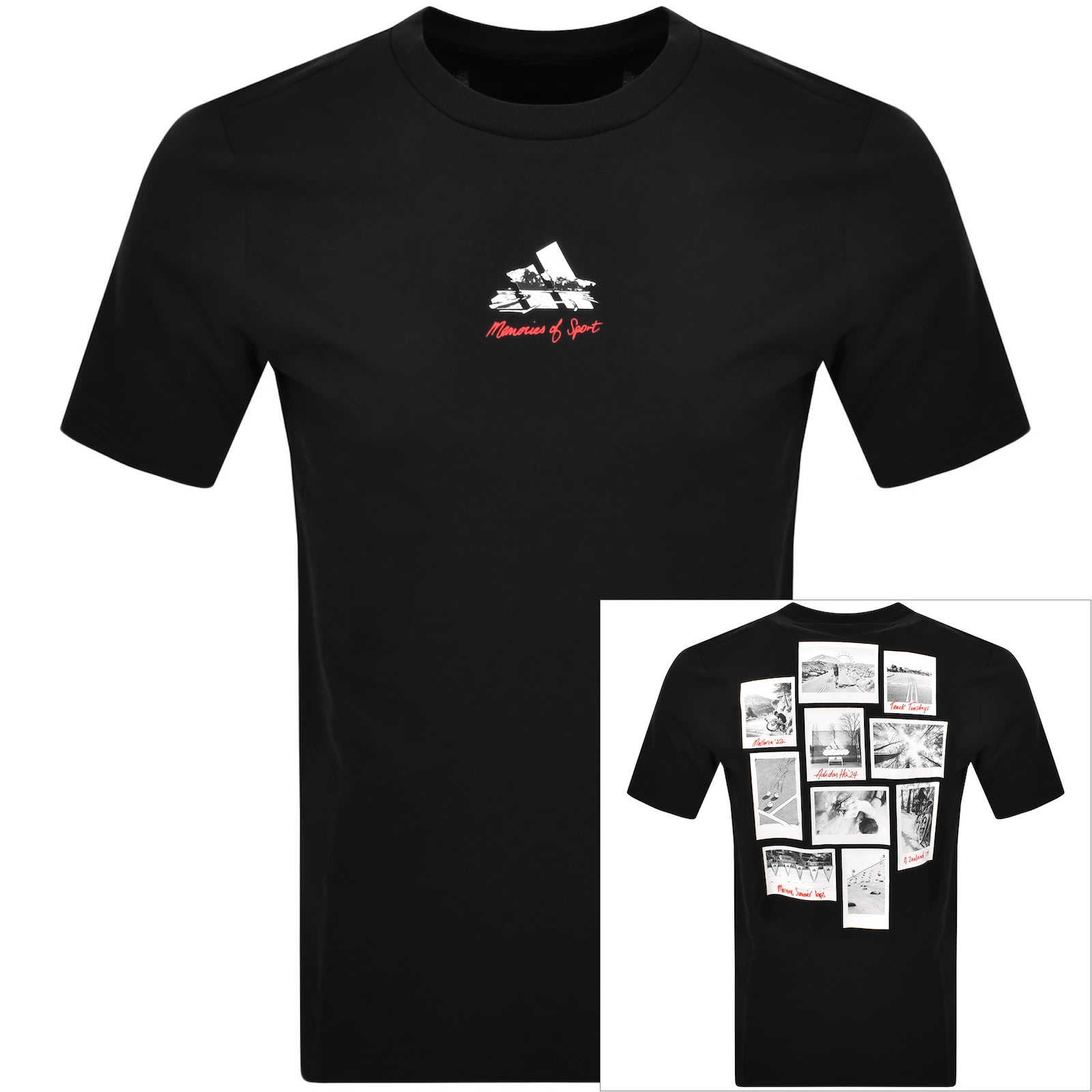 Adidas Sportswear Gallery T Shirt Black In Black