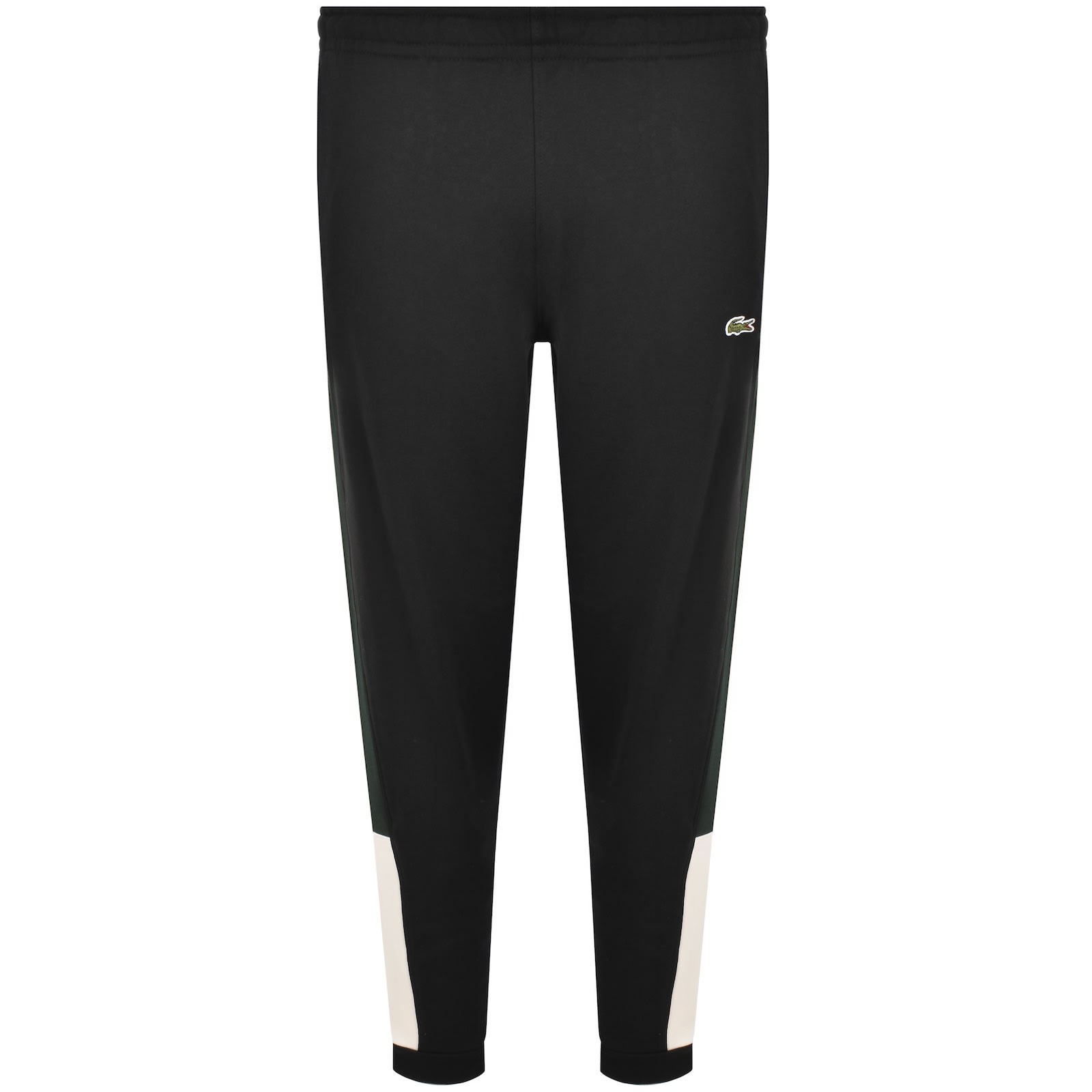 Lacoste Colour Block Joggers Black In Black
