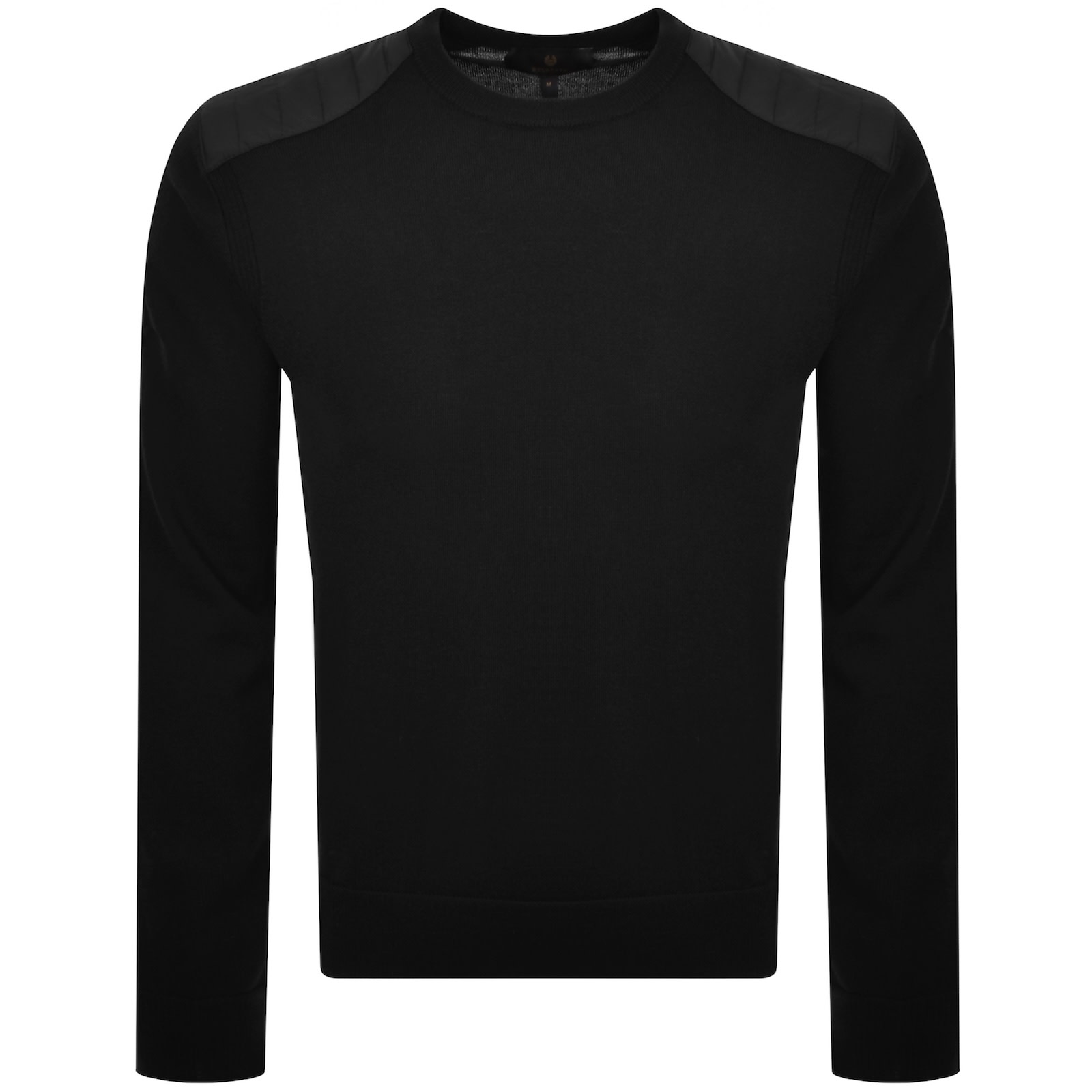 Belstaff Navy Submarine Sweater In Black