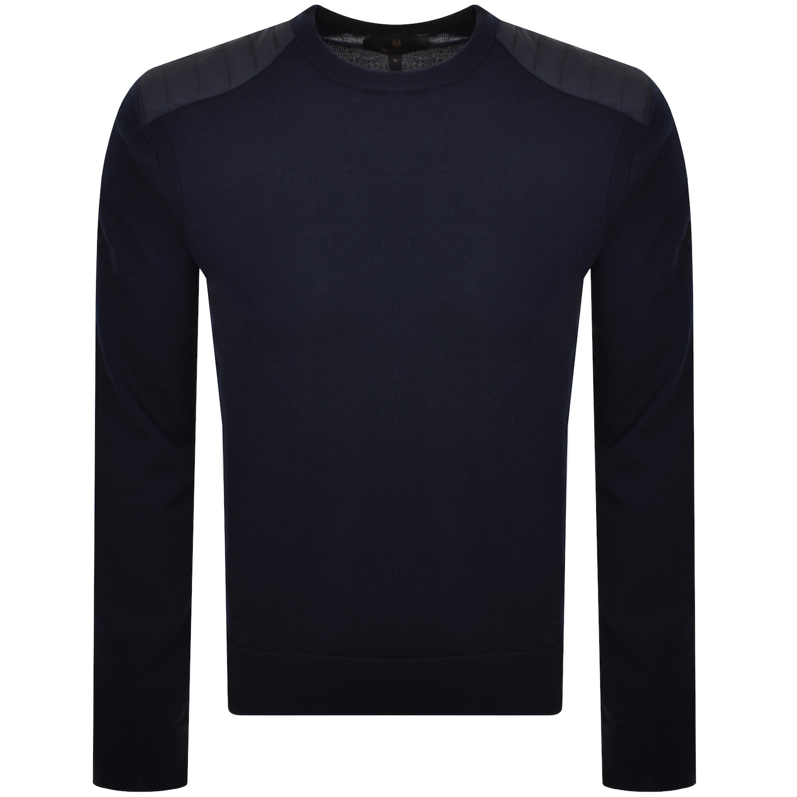 Belstaff Kerrigan Wool Jumper Navy In Blue