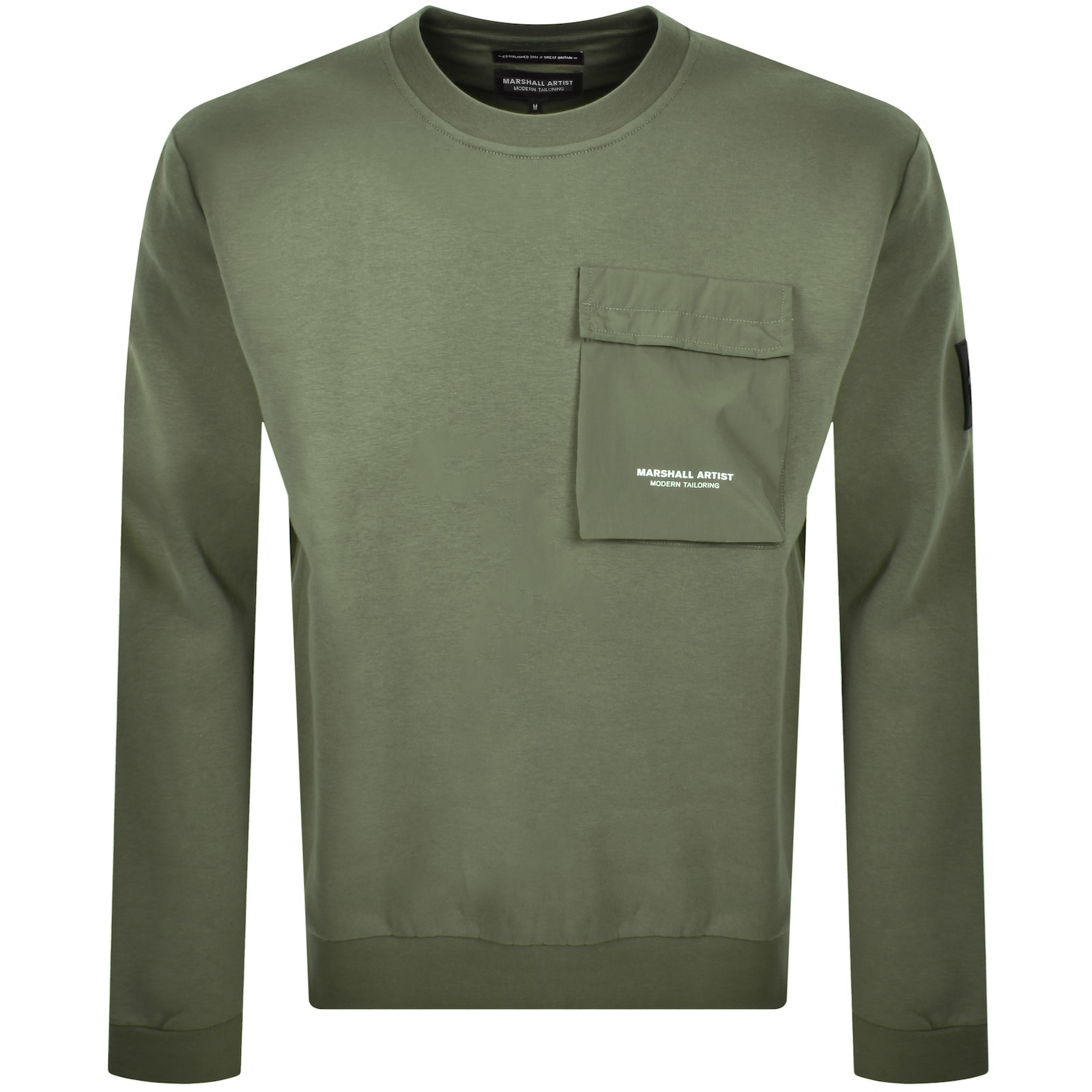 Marshall Artist Crux Sweatshirt Green In Green
