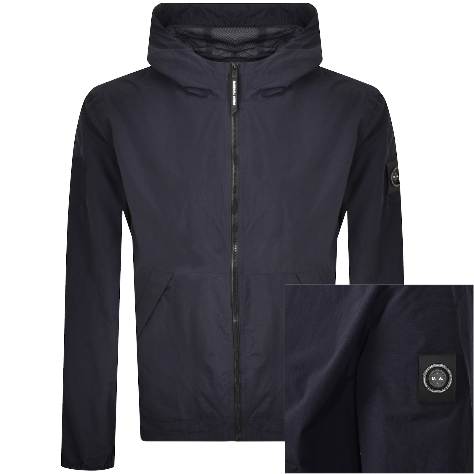 Marshall Artist Alpha Jacket Navy In Blue