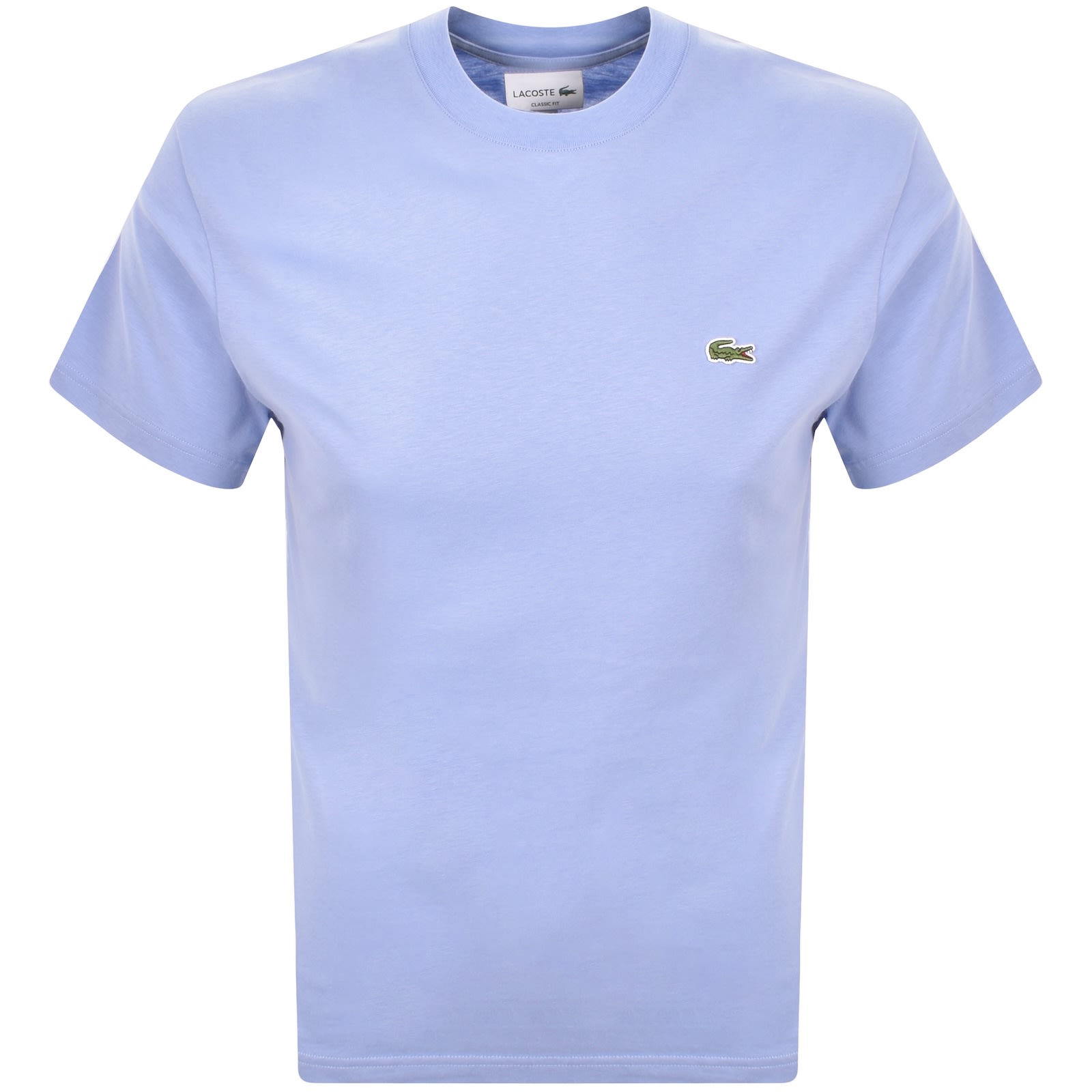 Lacoste Core Logo T Shirt Delphinium Blue In Blue
