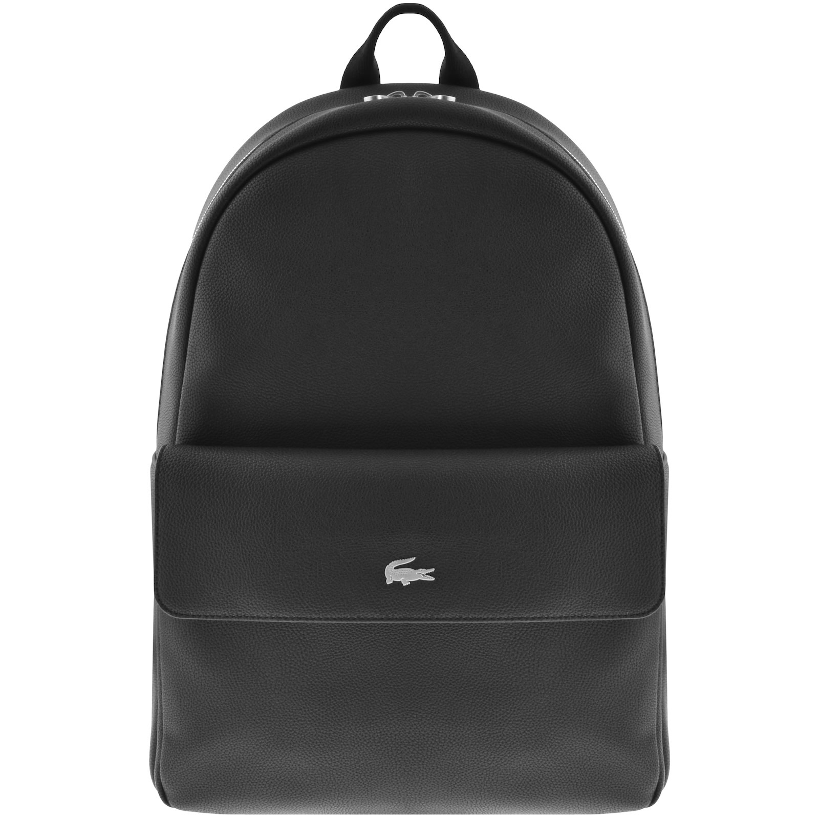 Lacoste Logo Backpack Black In Black