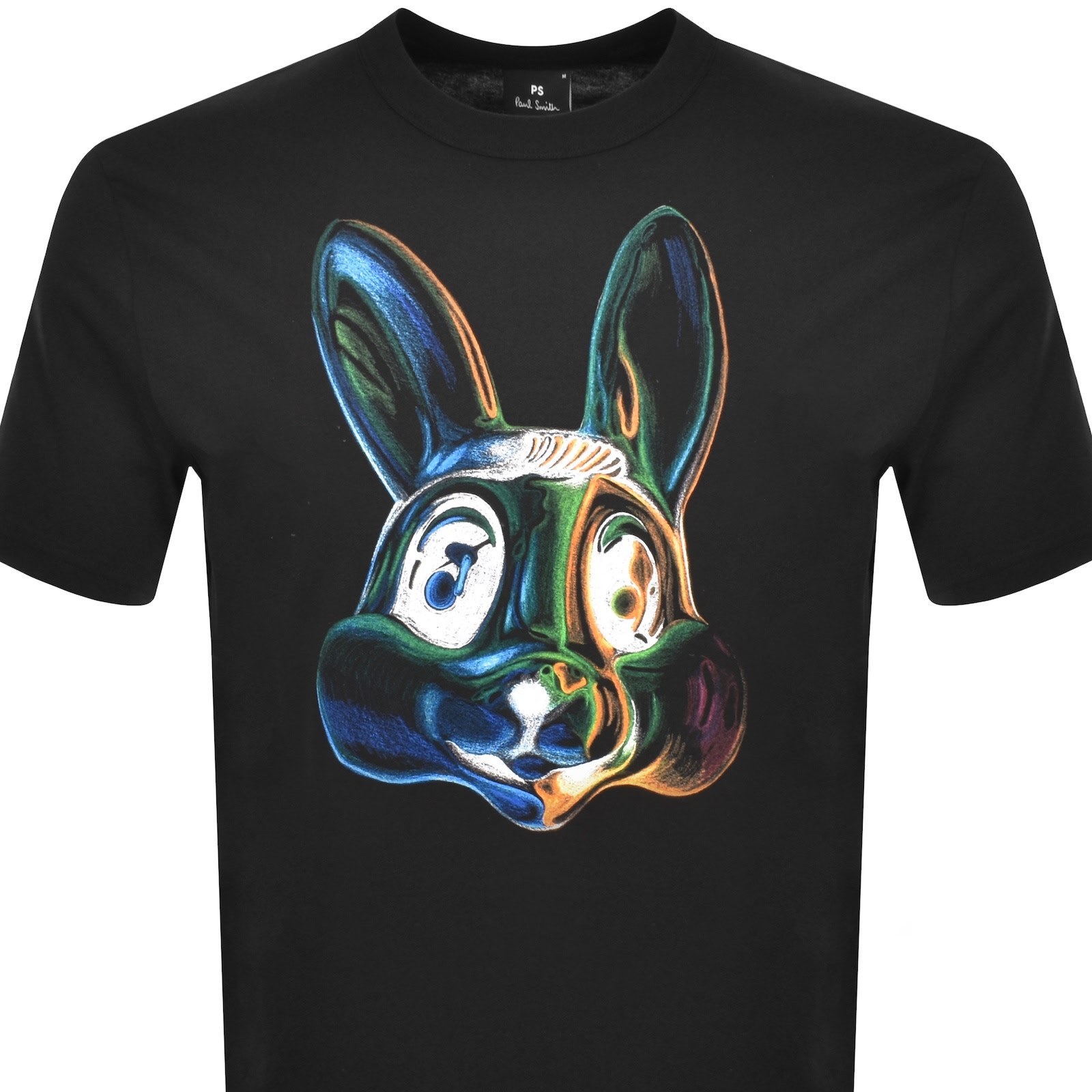 Paul Smith Mens Ss Tshirt Rabbit Clothing In Black