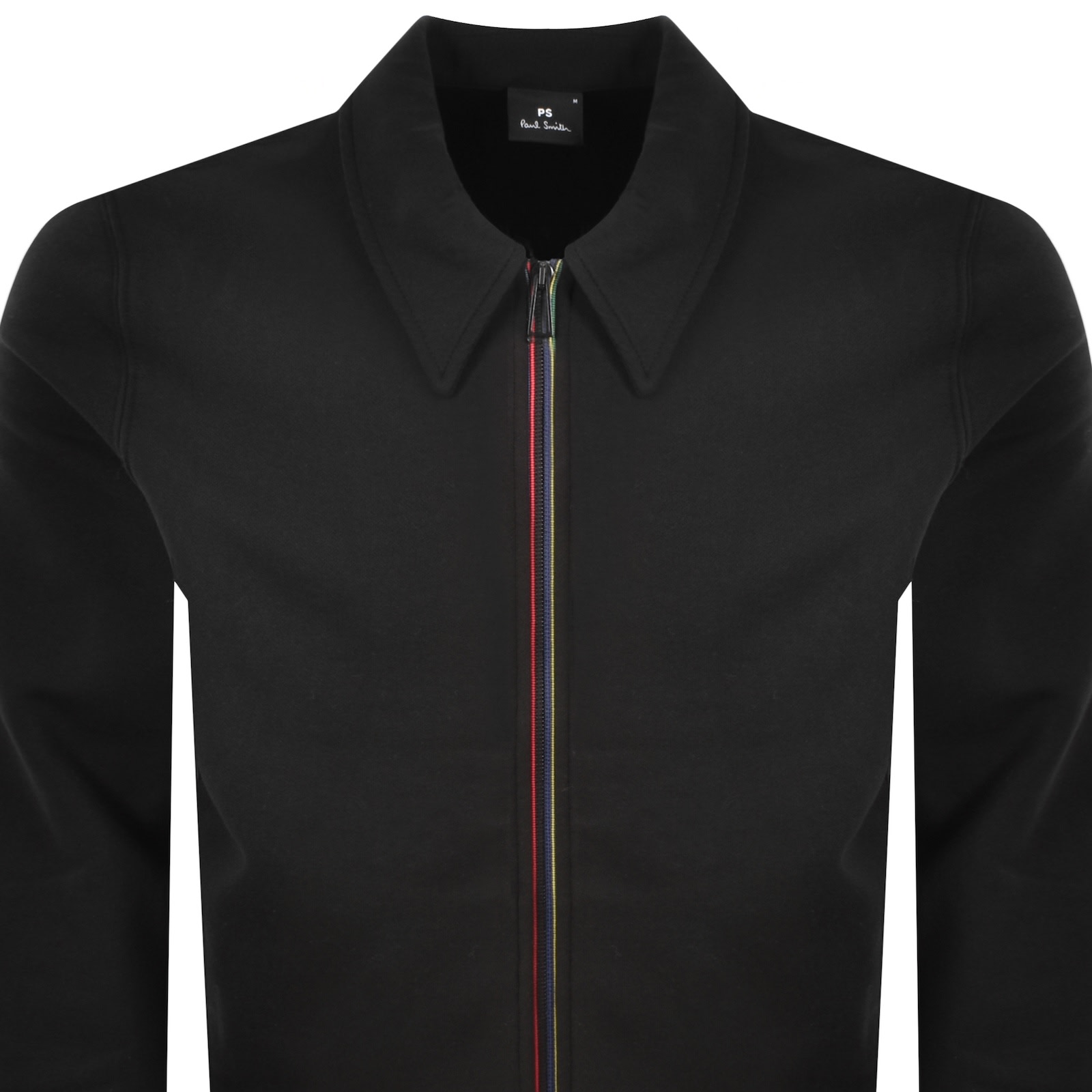 Paul Smith Full Zip Sweatshirt Black In Black