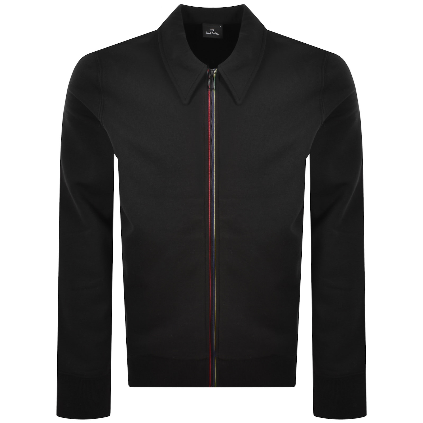 Paul Smith Full Zip Sweatshirt Black In Black