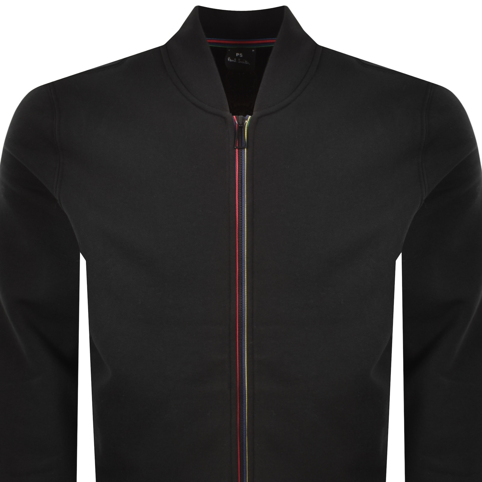 Paul Smith Full Zip Sweatshirt Black In Black