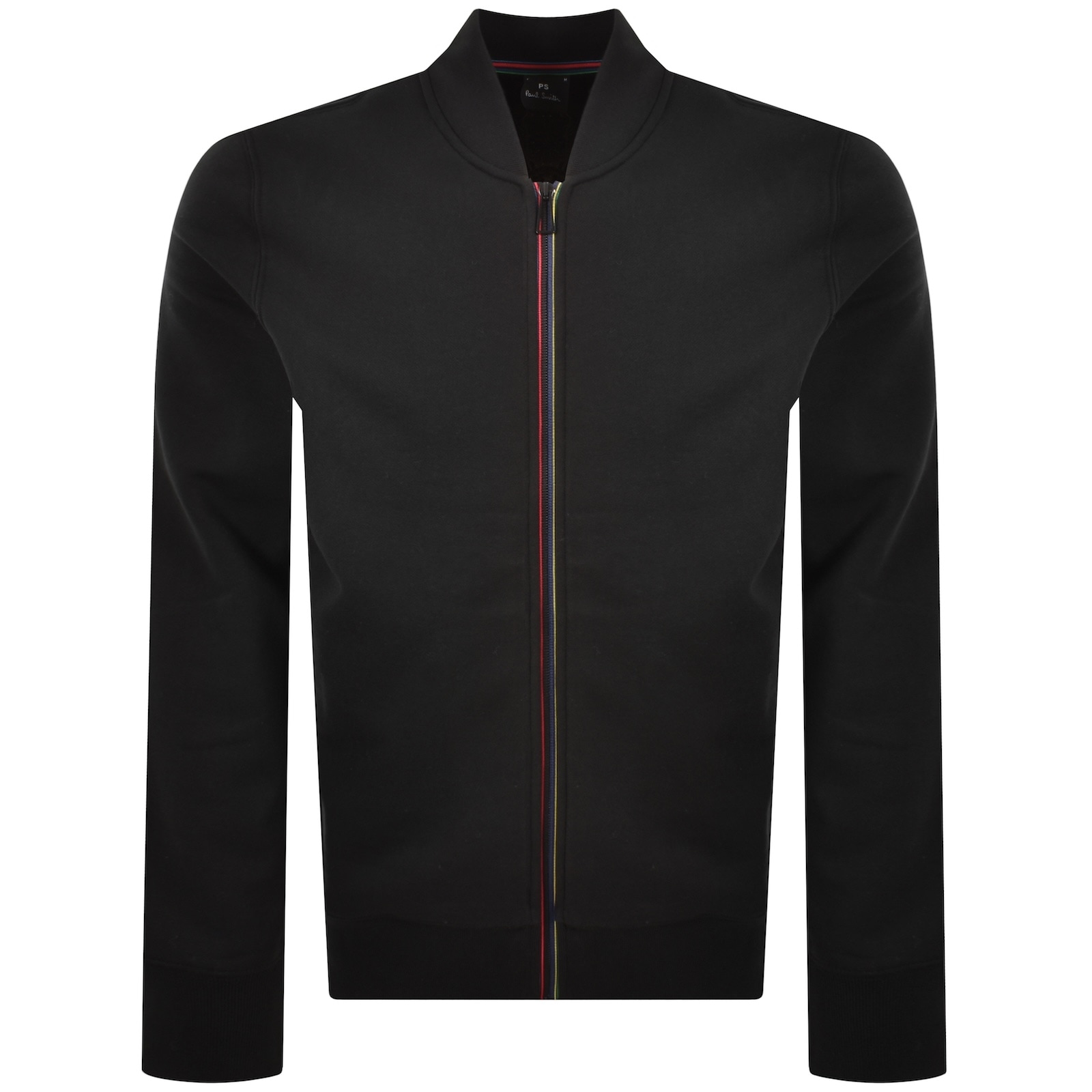 Paul Smith Full Zip Sweatshirt Black In Black