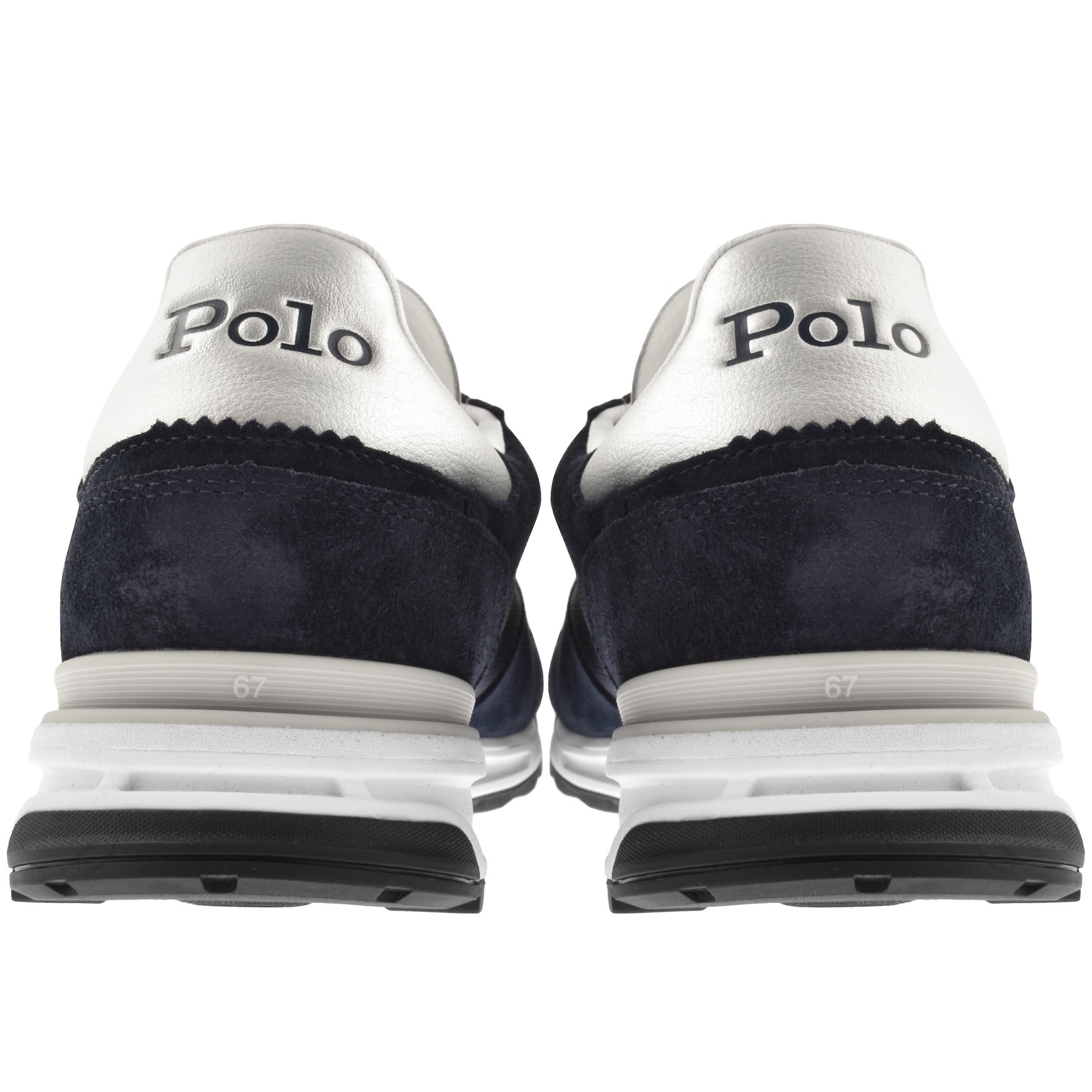 Ralph Lauren Varick Trainers Navy In Blue