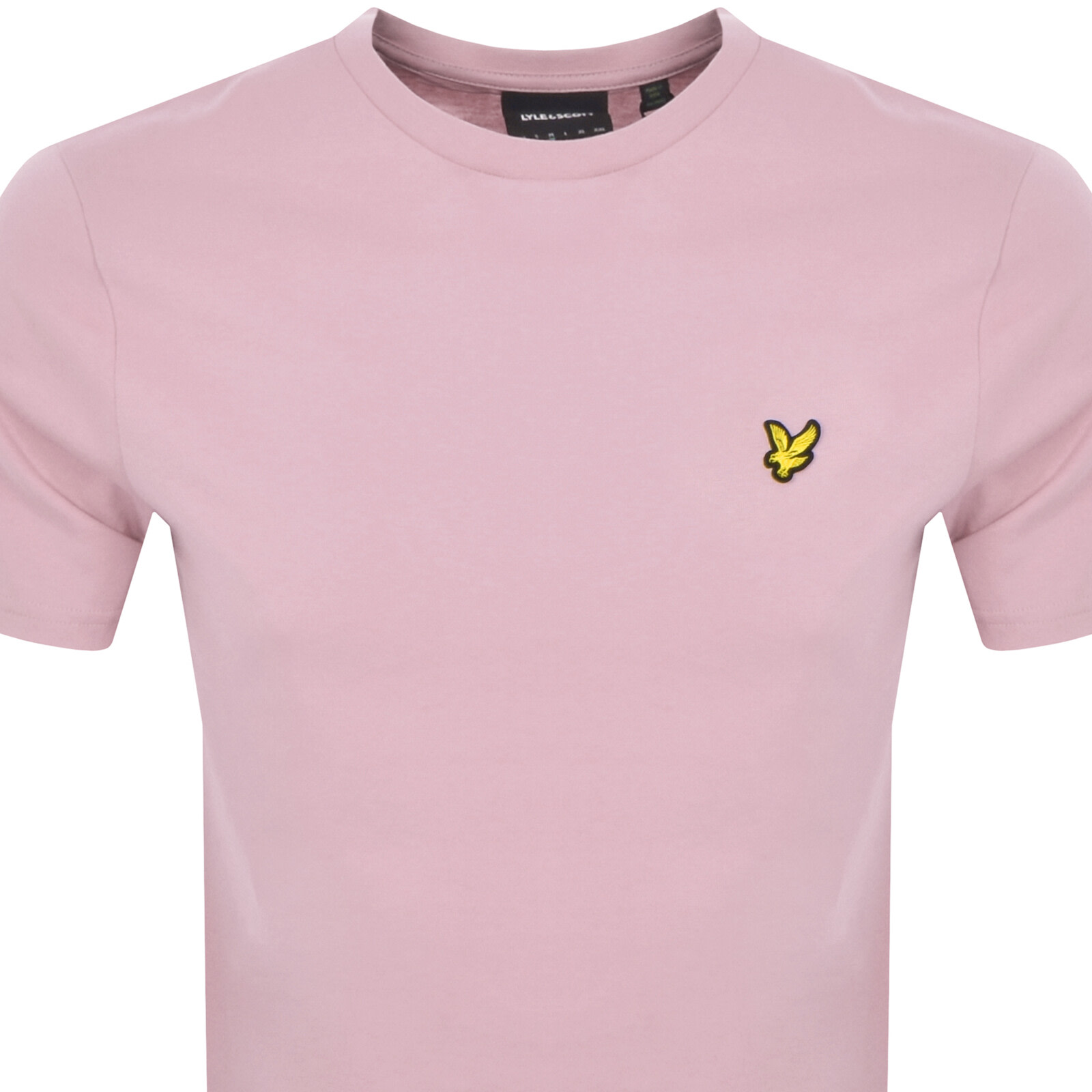 Lyle & Scott Lyle And Scott Crew Neck T Shirt Pink In Purple