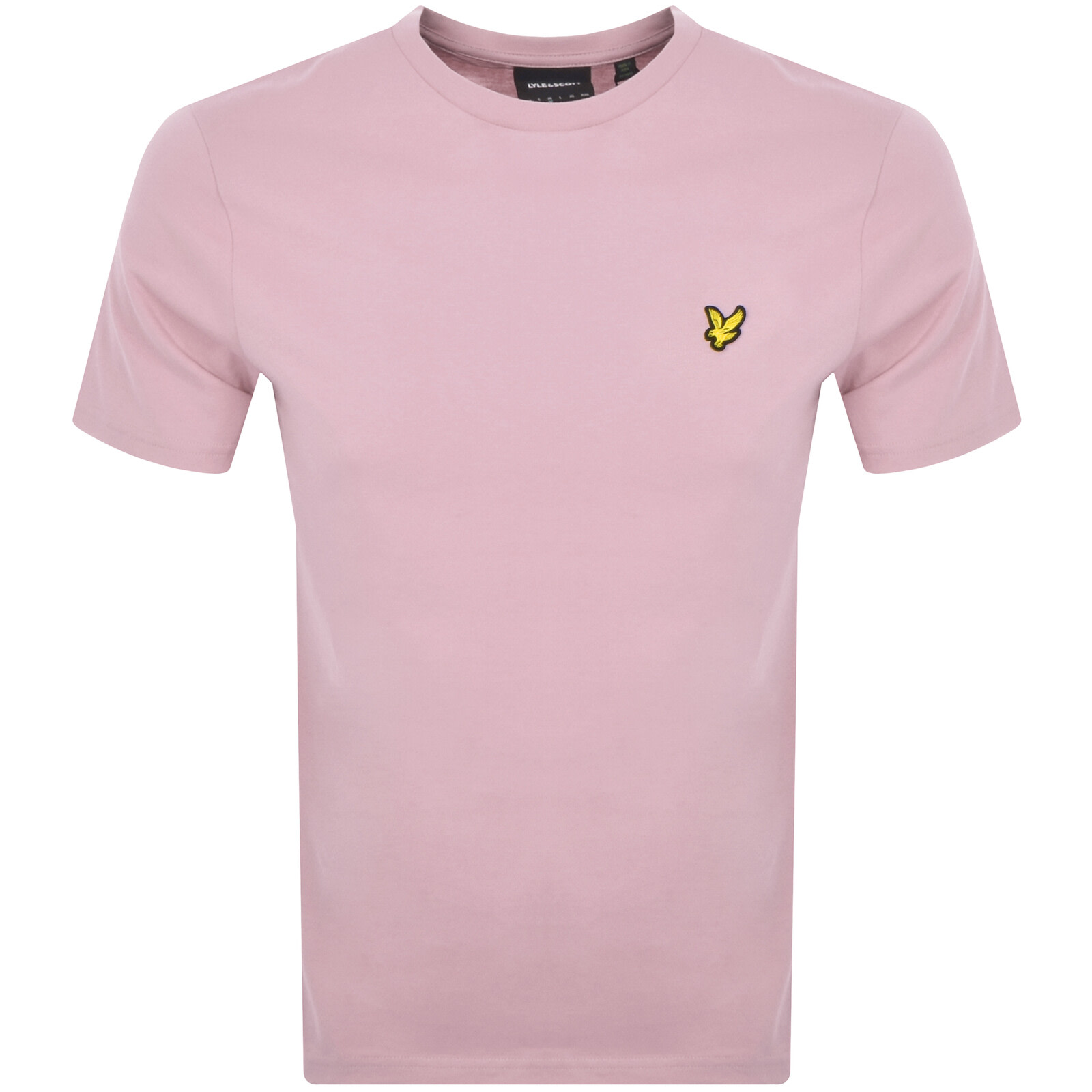 Lyle & Scott Lyle And Scott Crew Neck T Shirt Pink In Purple