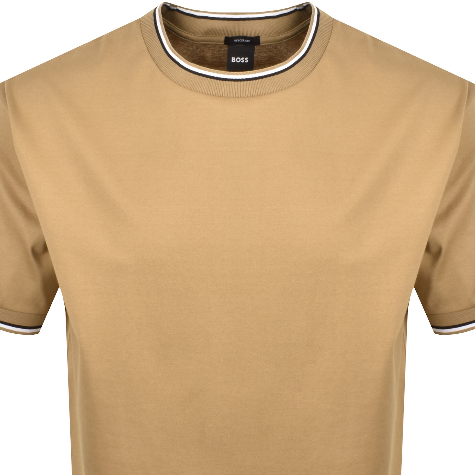 Hugo Boss Boss H Tames 65 T Shirt T Shirt Beige In Brown