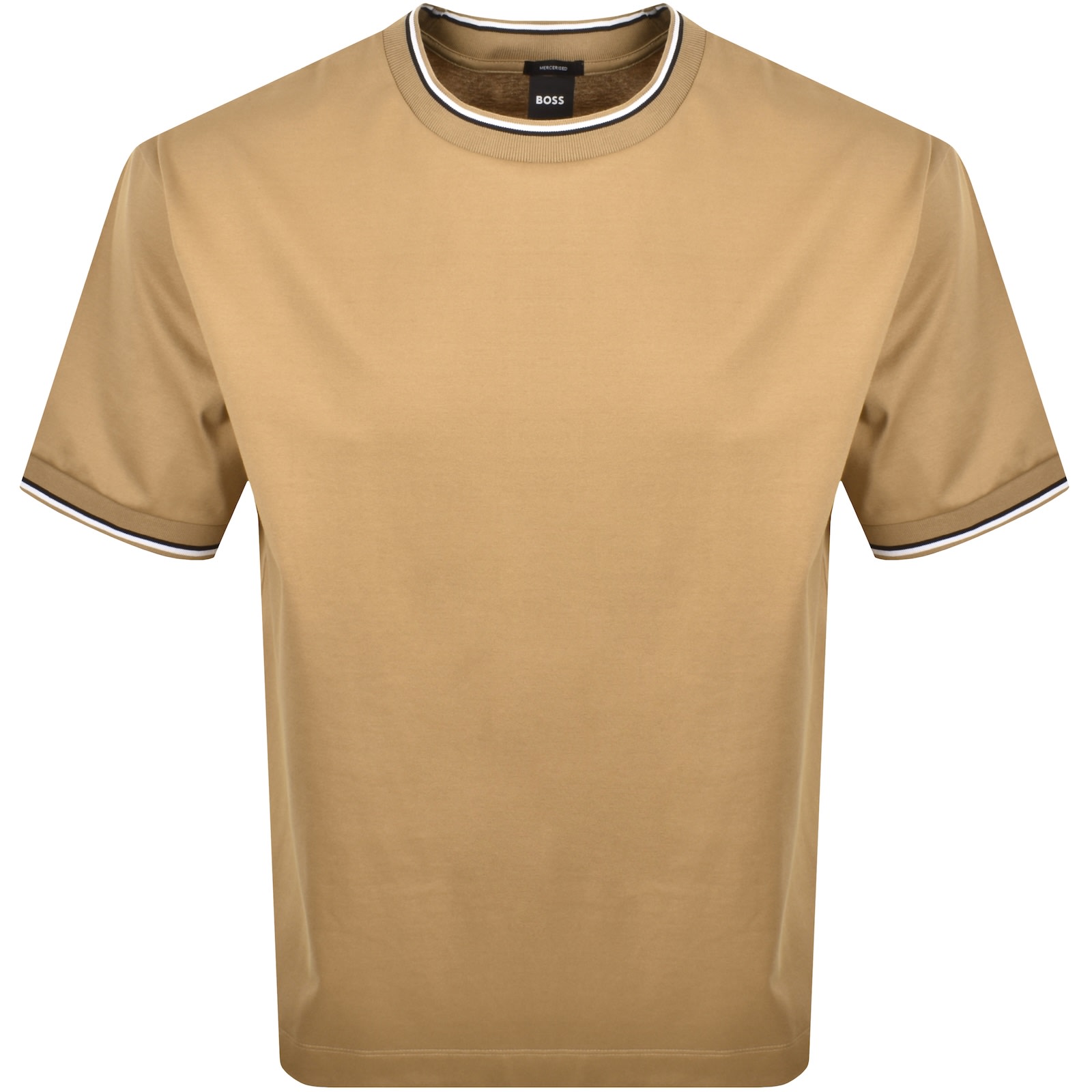 Hugo Boss Boss H Tames 65 T Shirt T Shirt Beige In Brown