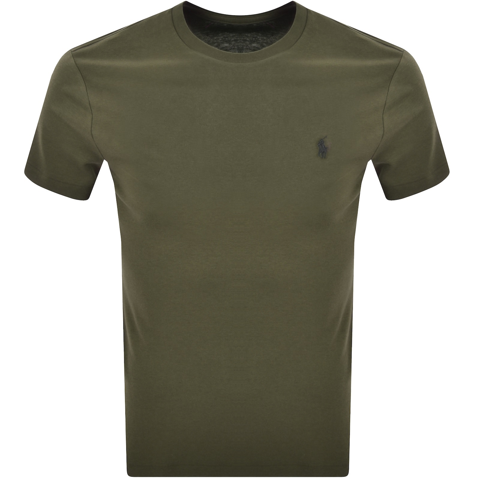 Ralph Lauren Crew Neck T Shirt Green In Green